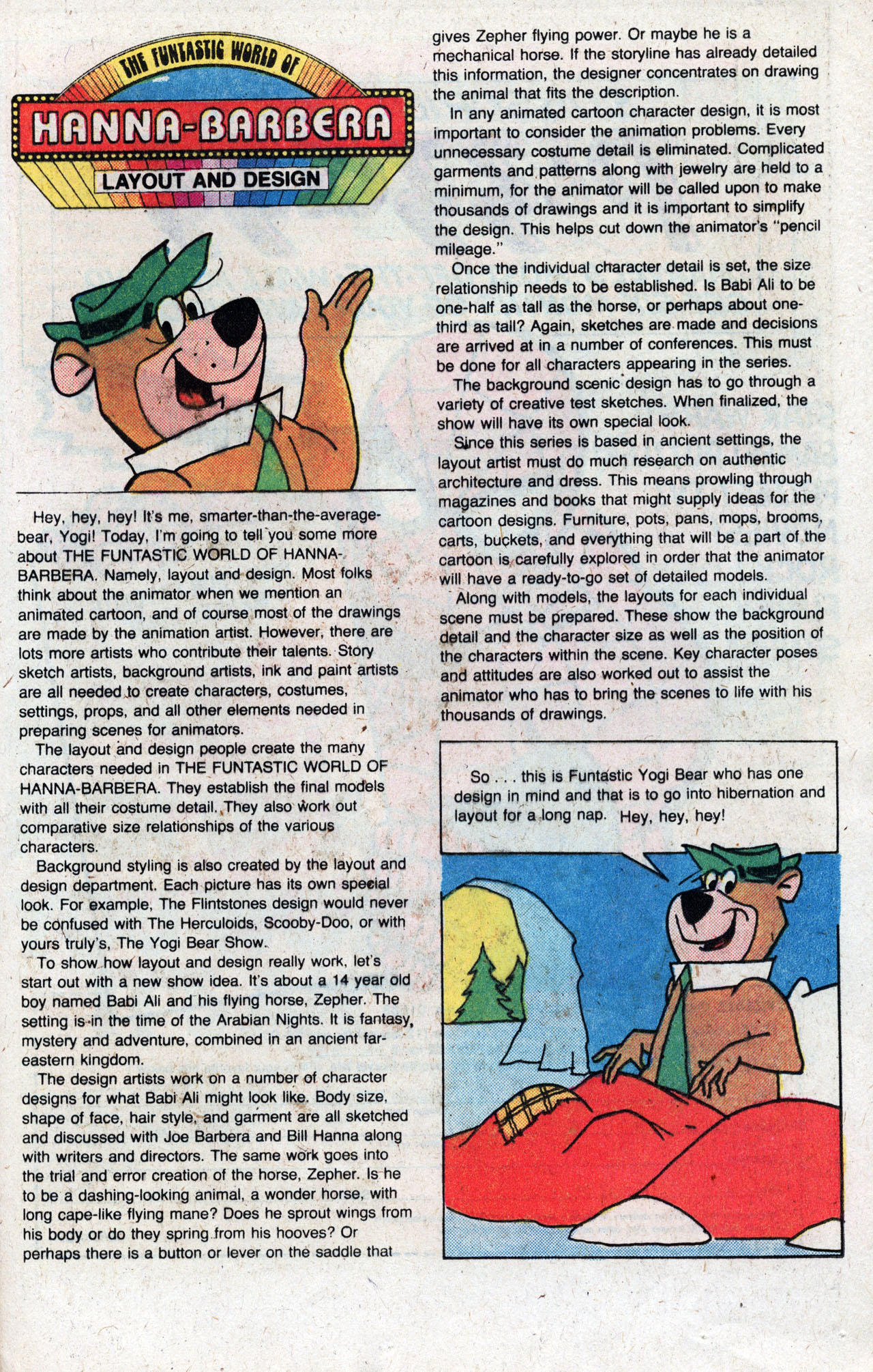 Read online Yogi Bear comic -  Issue #8 - 21