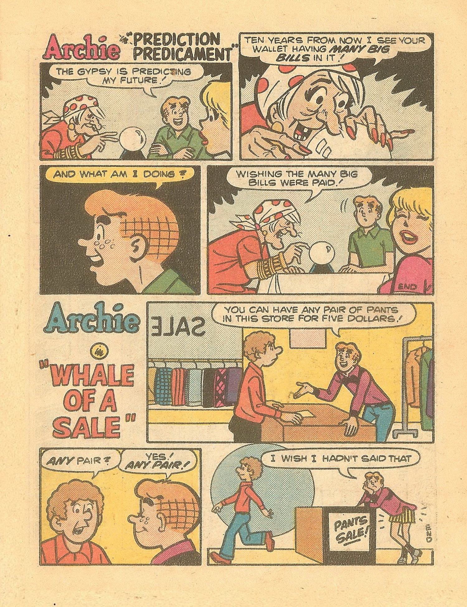 Read online Betty and Veronica Digest Magazine comic -  Issue #27 - 106