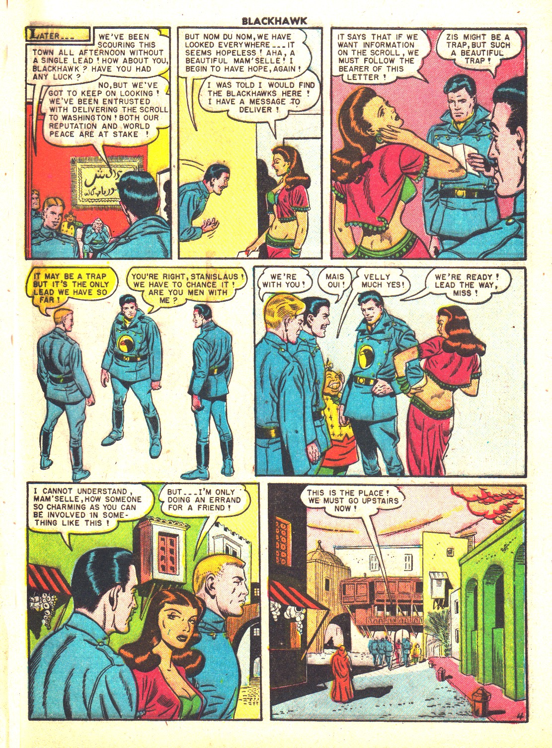 Read online Blackhawk (1957) comic -  Issue #37 - 45