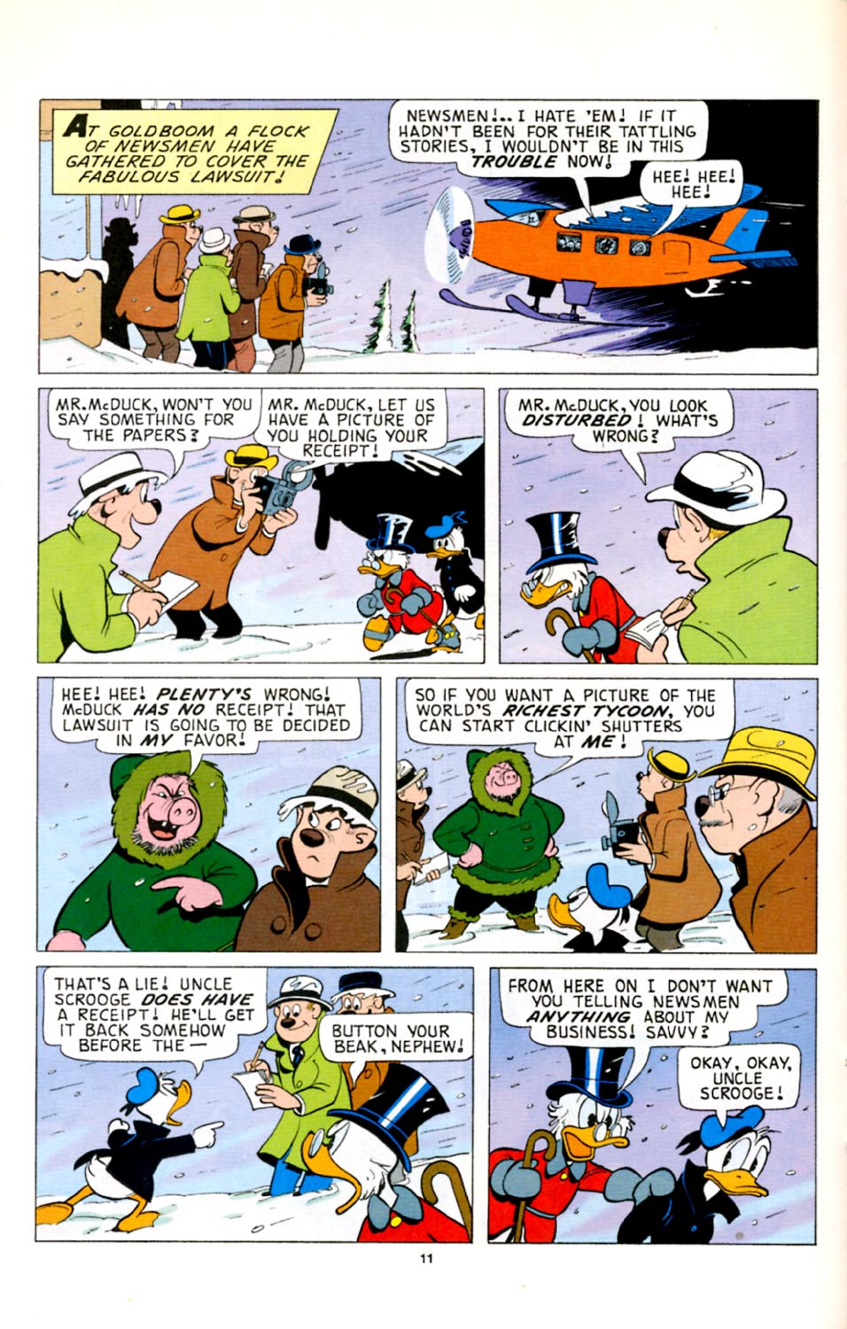 Read online Uncle Scrooge (1953) comic -  Issue #278 - 12