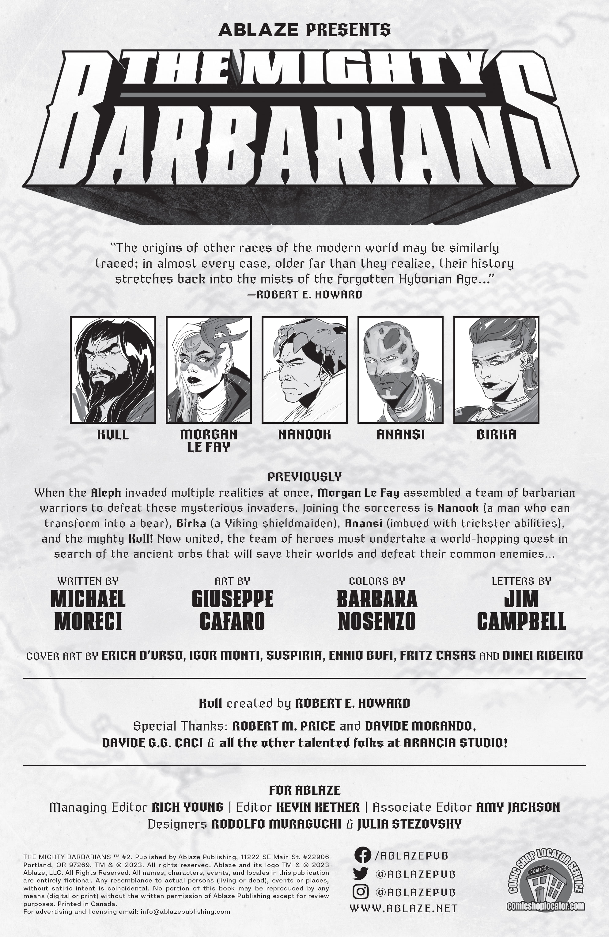 Read online The Mighty Barbarians comic -  Issue #2 - 2