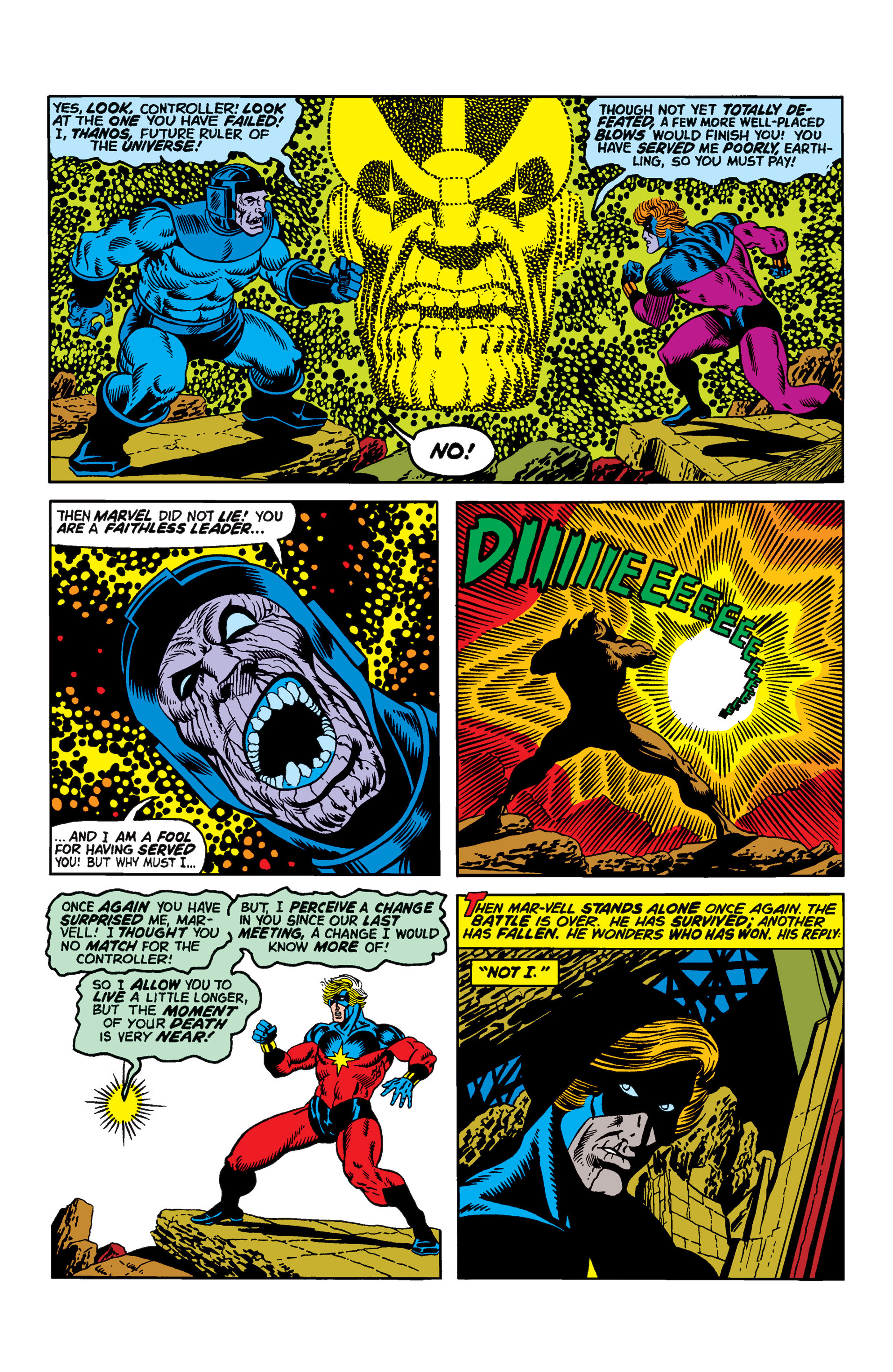 Read online Captain Marvel by Jim Starlin comic -  Issue # TPB (Part 1) - 172