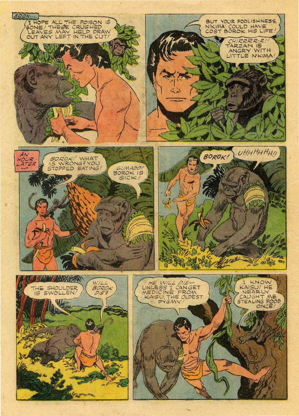 Read online Tarzan (1948) comic -  Issue #76 - 24