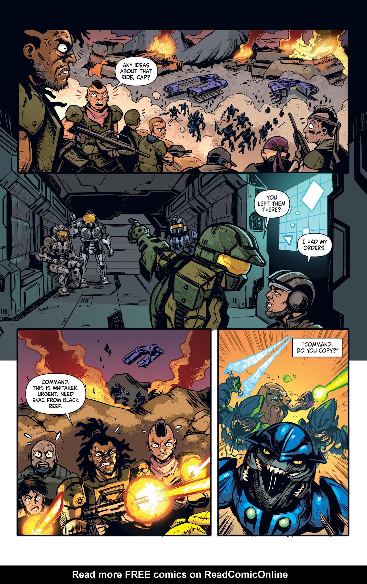 Read online Halo: Collateral Damage comic -  Issue #3 - 20
