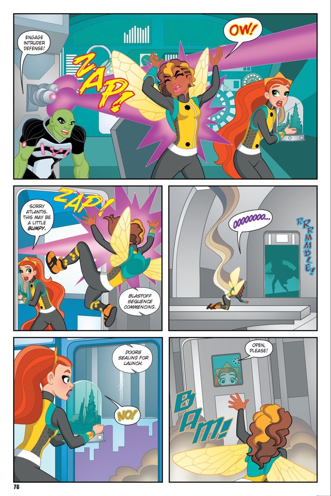 Read online DC Super Hero Girls: Search for Atlantis comic -  Issue # TPB - 76