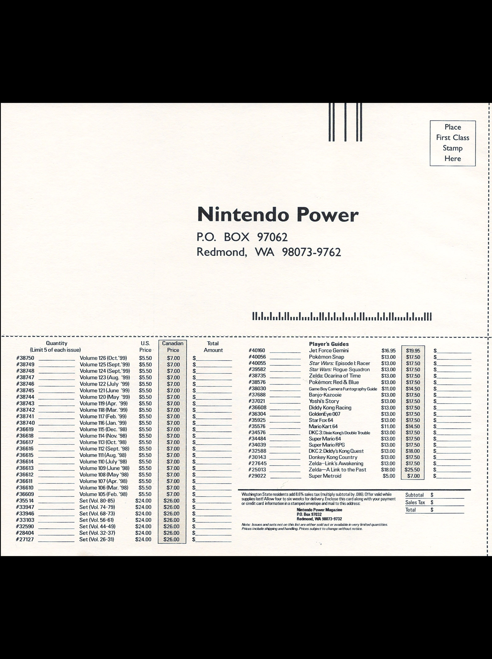 Read online Nintendo Power comic -  Issue #127 - 123