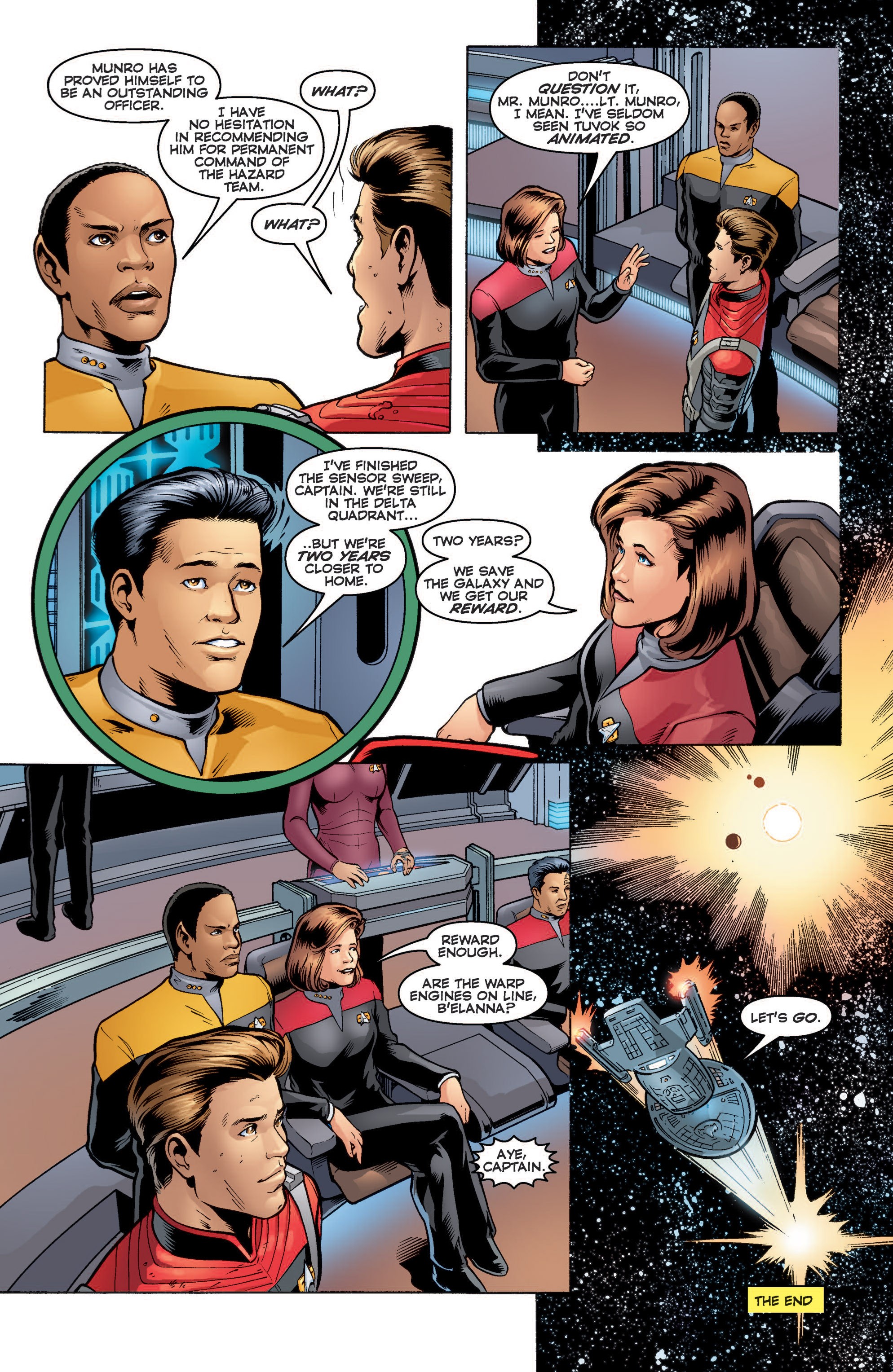 Read online Star Trek: Voyager--Encounters with the Unknown comic -  Issue # TPB - 137