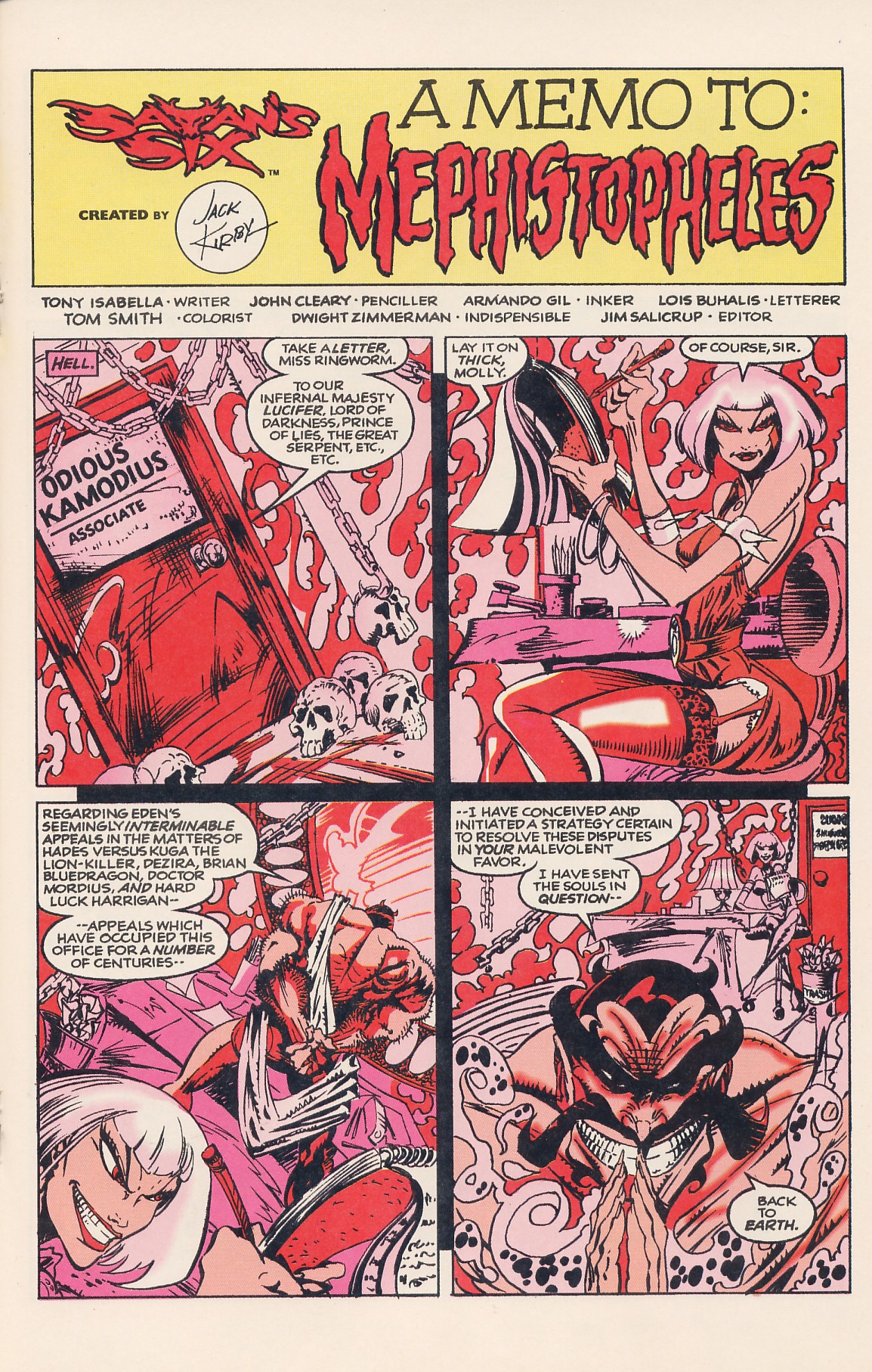 Read online Jack Kirby's Secret City Saga comic -  Issue #0 - 11