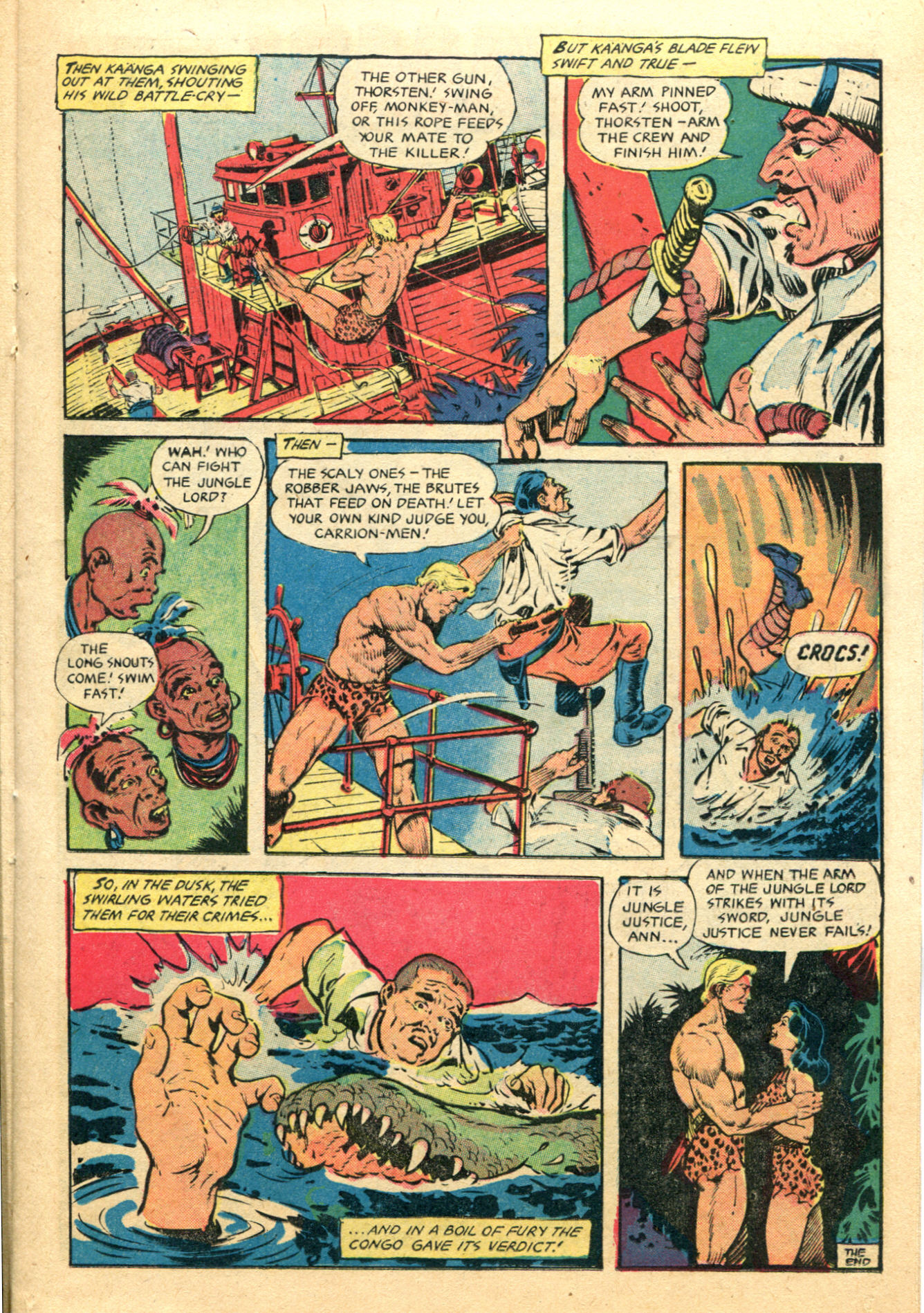 Read online Jungle Comics comic -  Issue #147 - 15