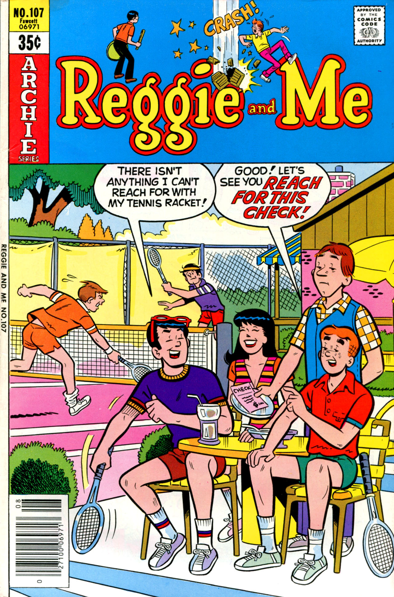 Read online Reggie and Me (1966) comic -  Issue #107 - 1