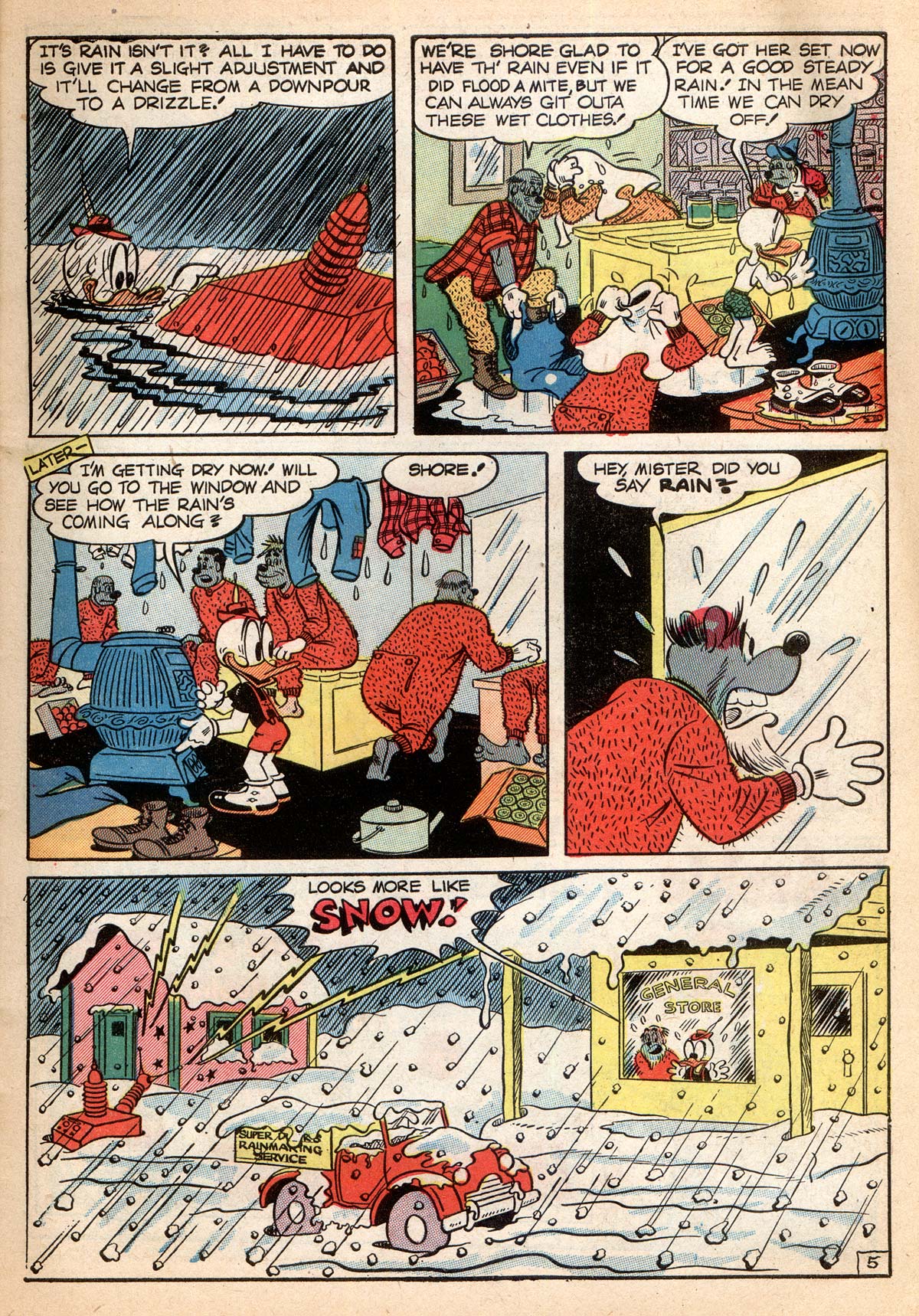 Read online Super Duck Comics comic -  Issue #35 - 7