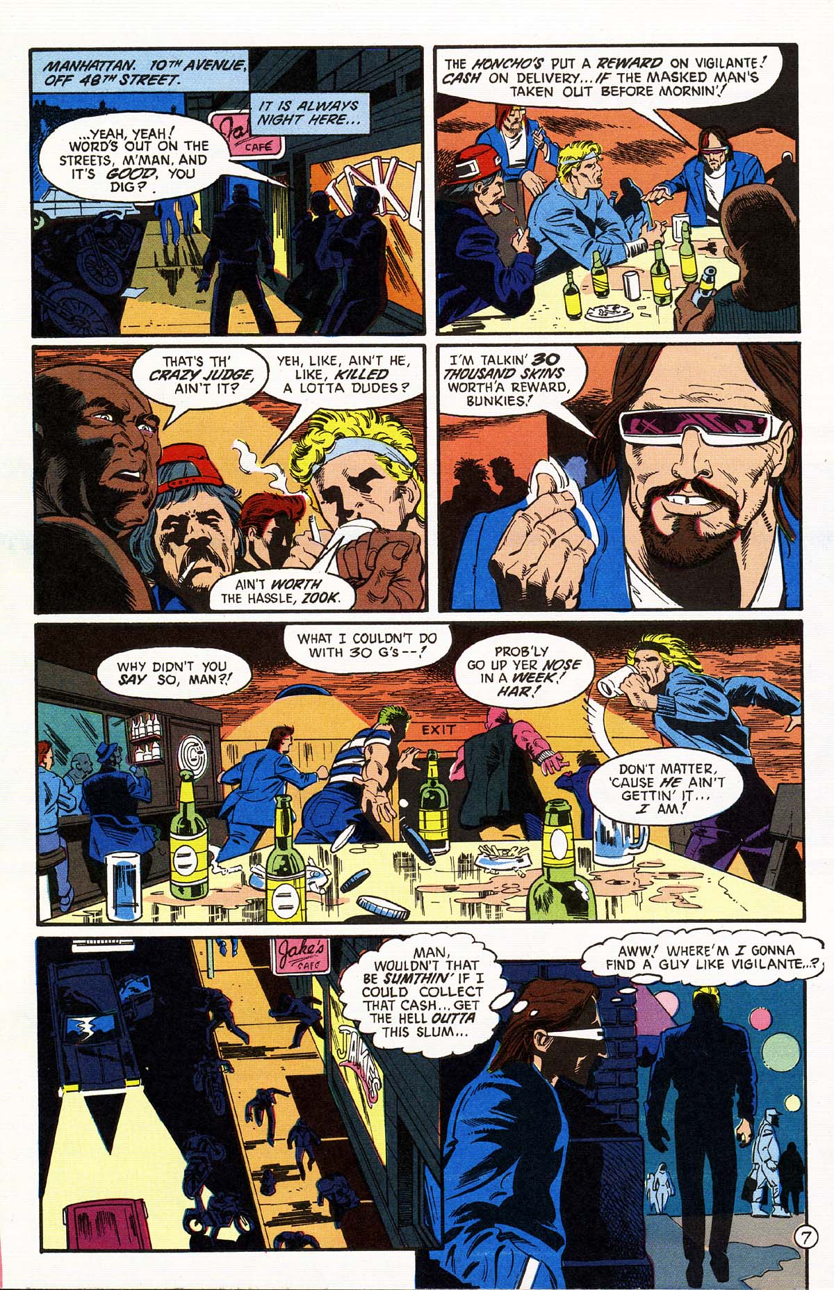 Read online Vigilante (1983) comic -  Issue #41 - 9
