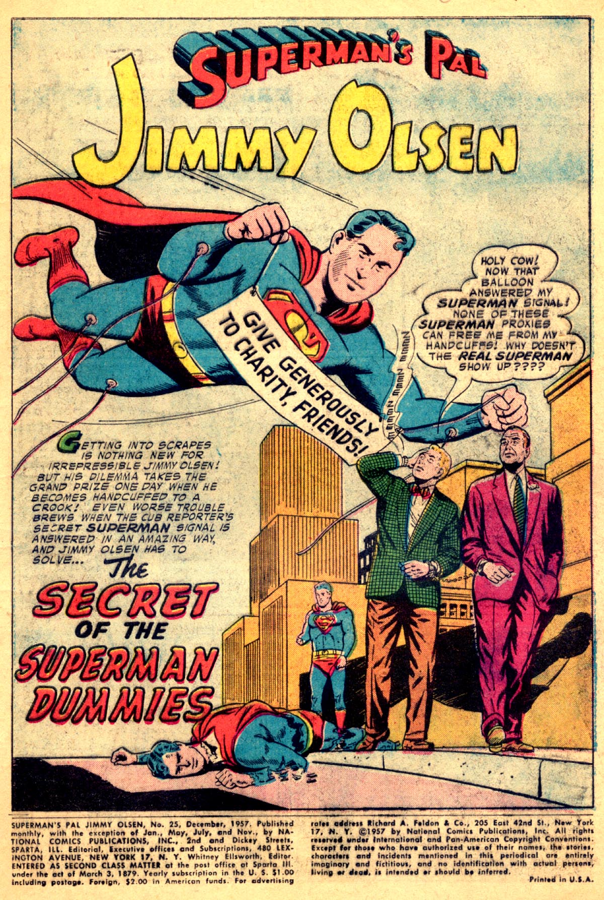 Read online Superman's Pal Jimmy Olsen comic -  Issue #25 - 3