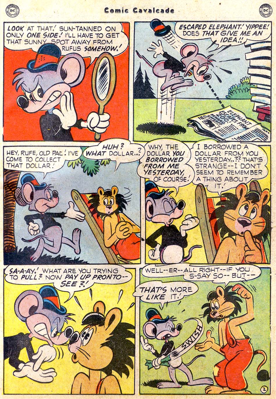 Read online Comic Cavalcade comic -  Issue #36 - 27