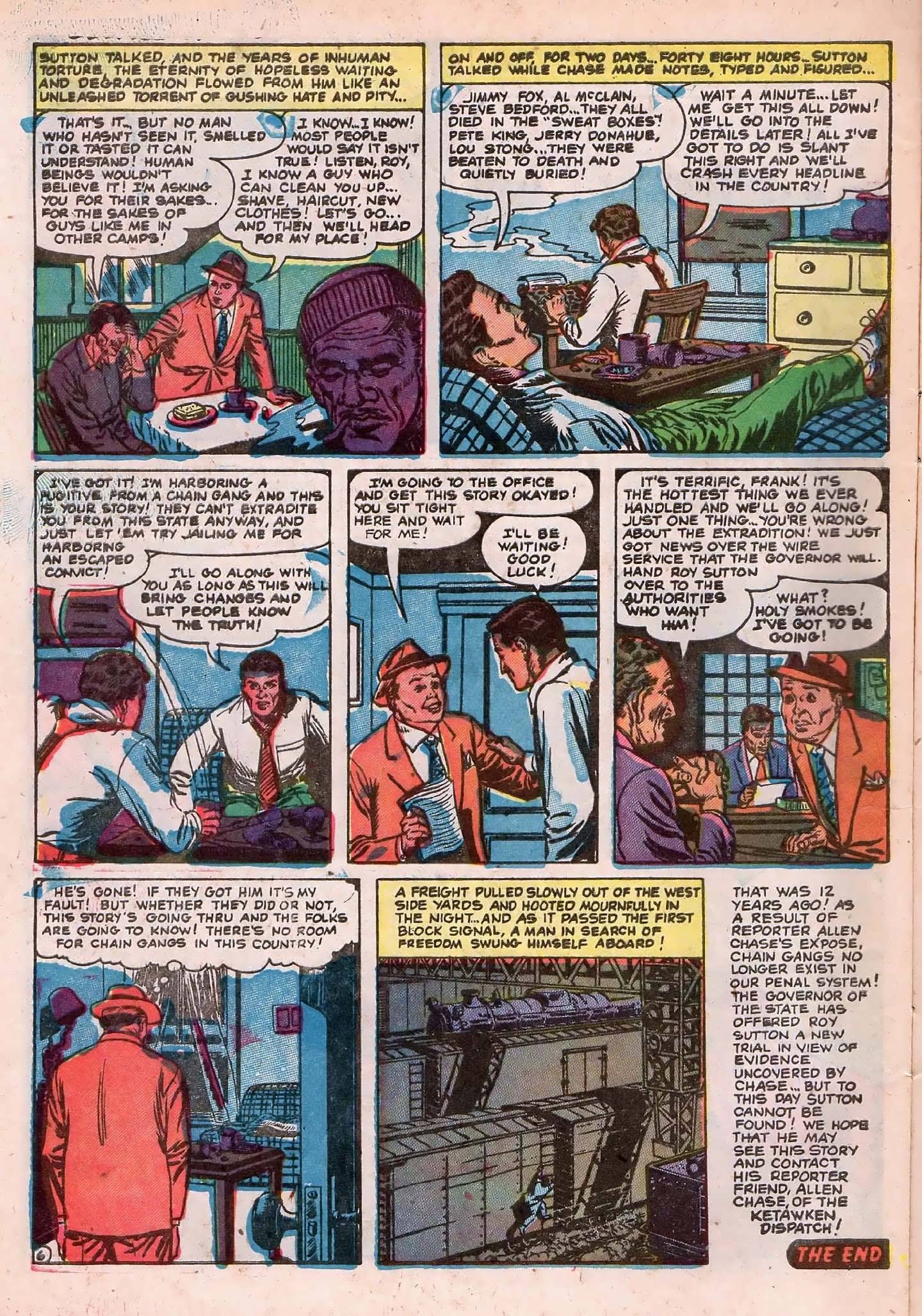 Read online Justice (1947) comic -  Issue #27 - 8