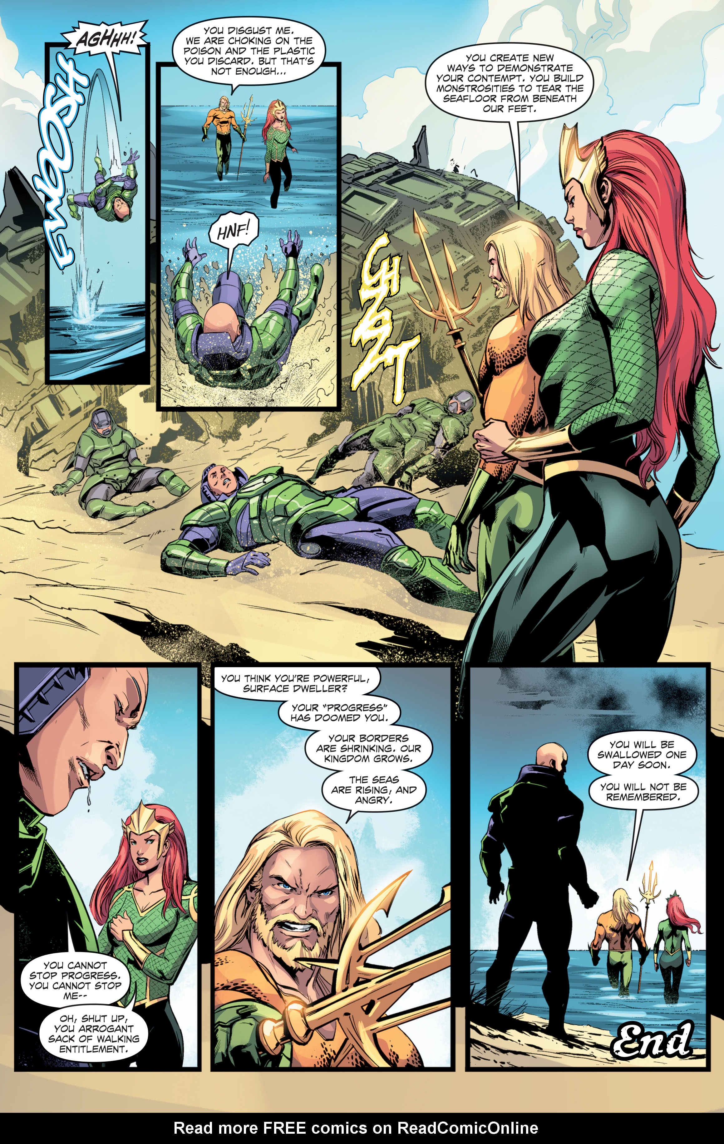Read online Aquaman: Deep Dives comic -  Issue #9 - 9