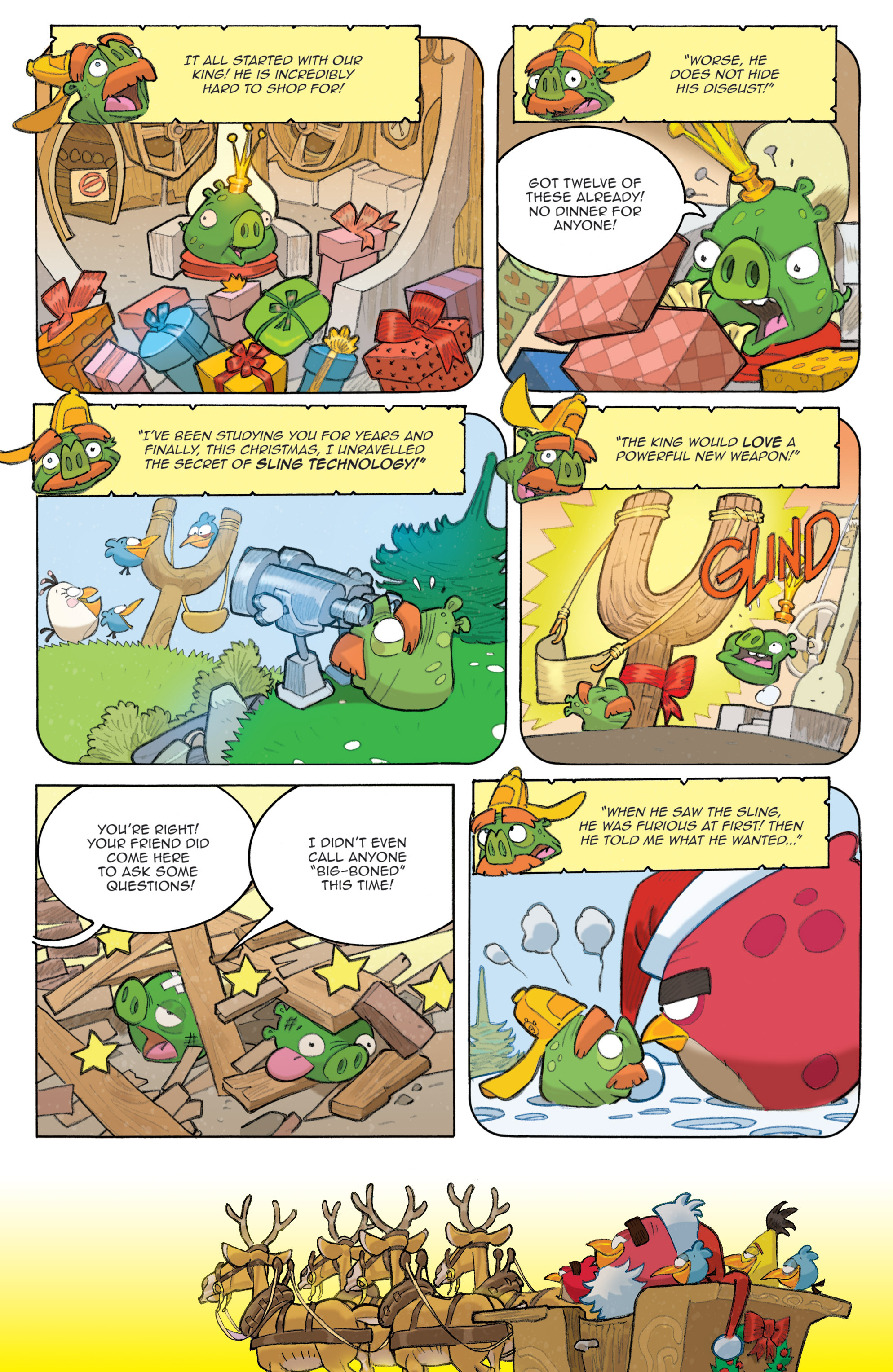 Read online Angry Birds Comics (2014) comic -  Issue # _Holiday Special - 16