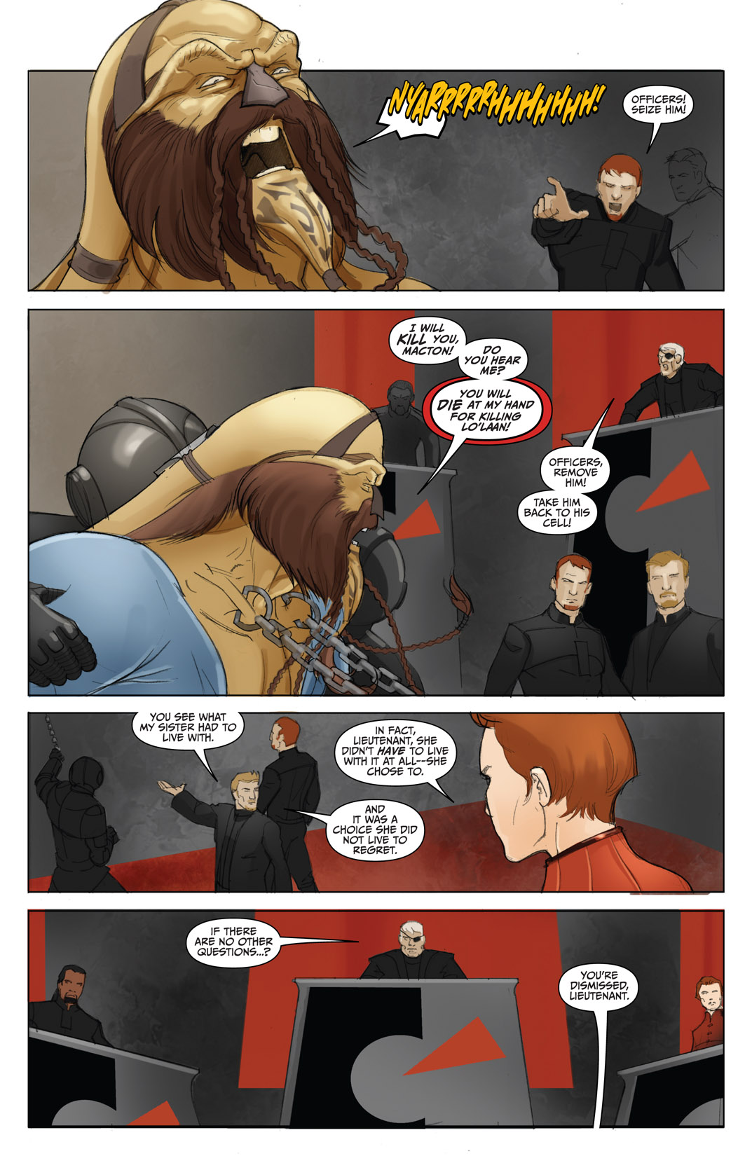 Read online Farscape: D'Argo's Trial comic -  Issue #4 - 16