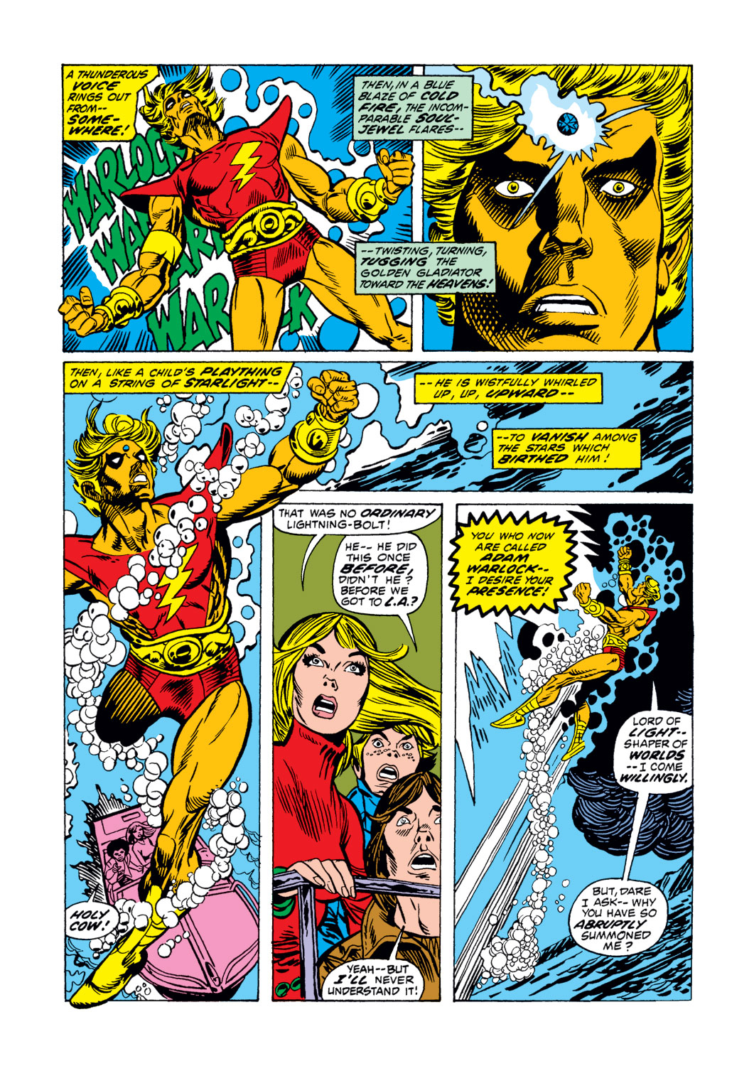 Read online Warlock (1972) comic -  Issue #3 - 4