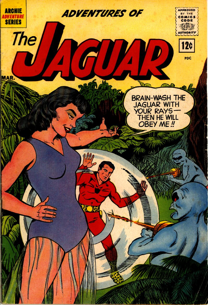 Read online Adventures of the Jaguar comic -  Issue #5 - 1