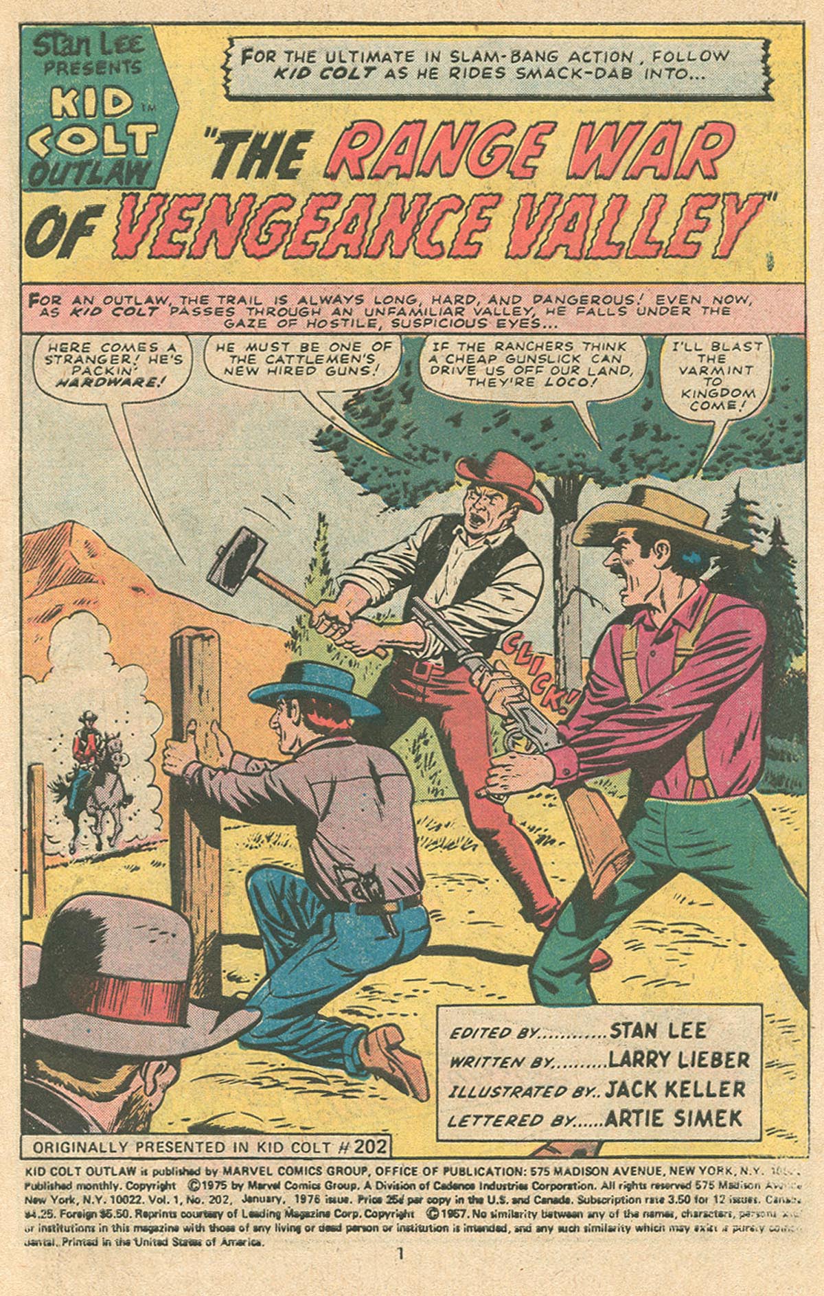 Read online Kid Colt Outlaw comic -  Issue #202 - 3