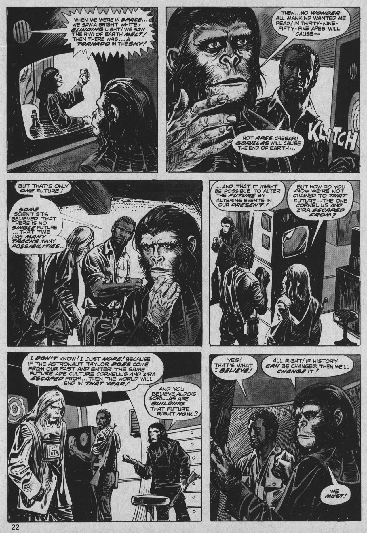 Read online Planet of the Apes comic -  Issue #24 - 21