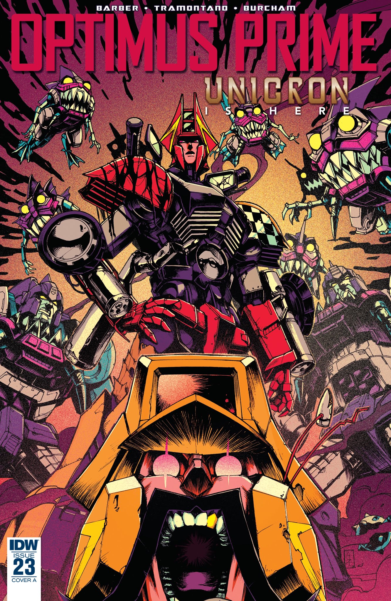 Read online Optimus Prime comic -  Issue #23 - 1