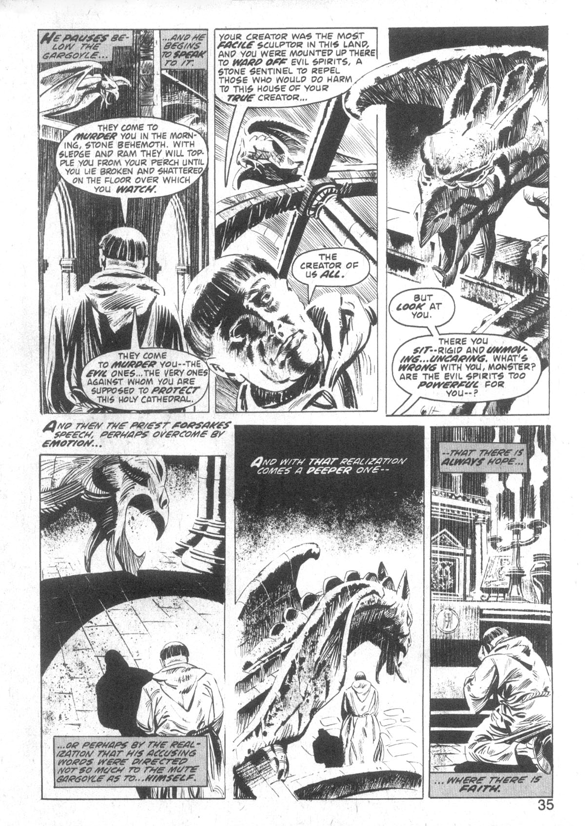 Read online Monsters Unleashed (1973) comic -  Issue #7 - 35