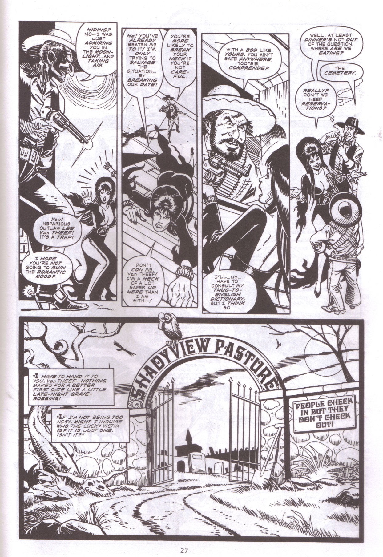 Read online Elvira, Mistress of the Dark comic -  Issue #159 - 29