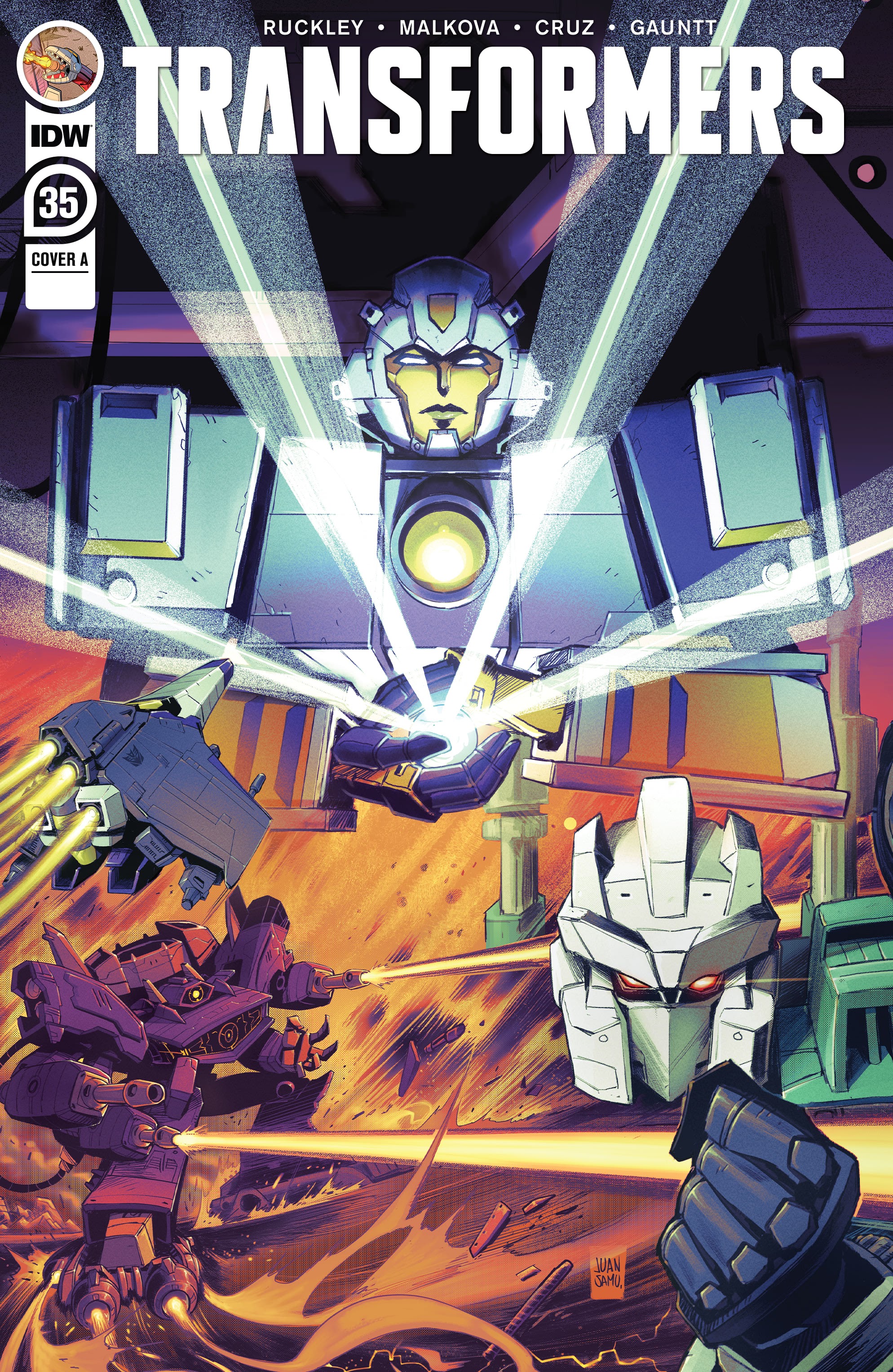 Read online Transformers (2019) comic -  Issue #35 - 1