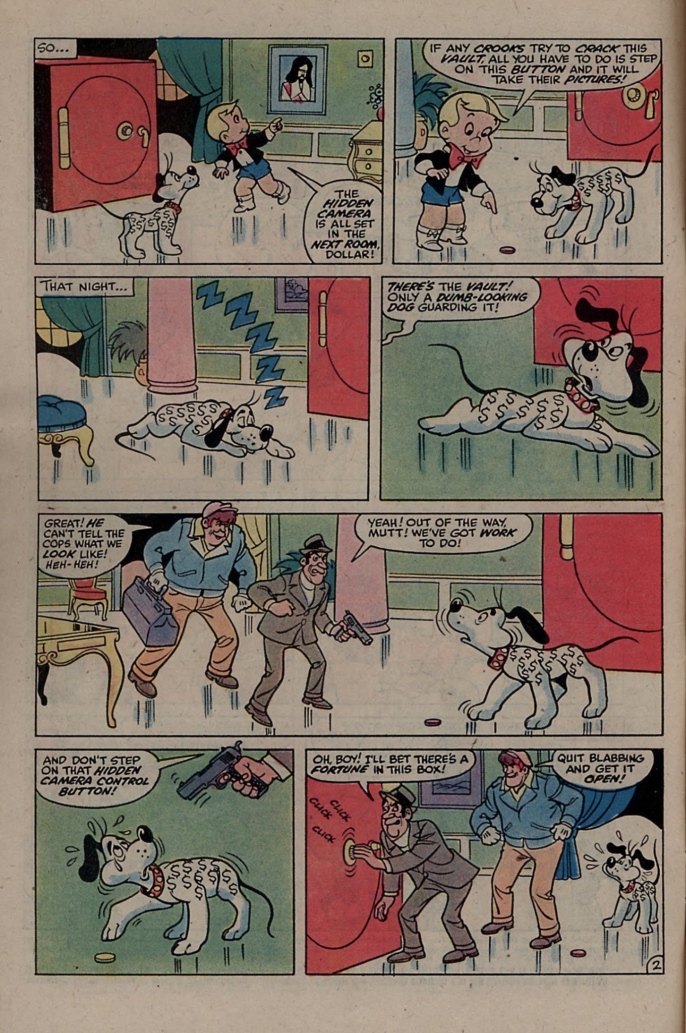 Read online Richie Rich & Dollar the Dog comic -  Issue #7 - 6