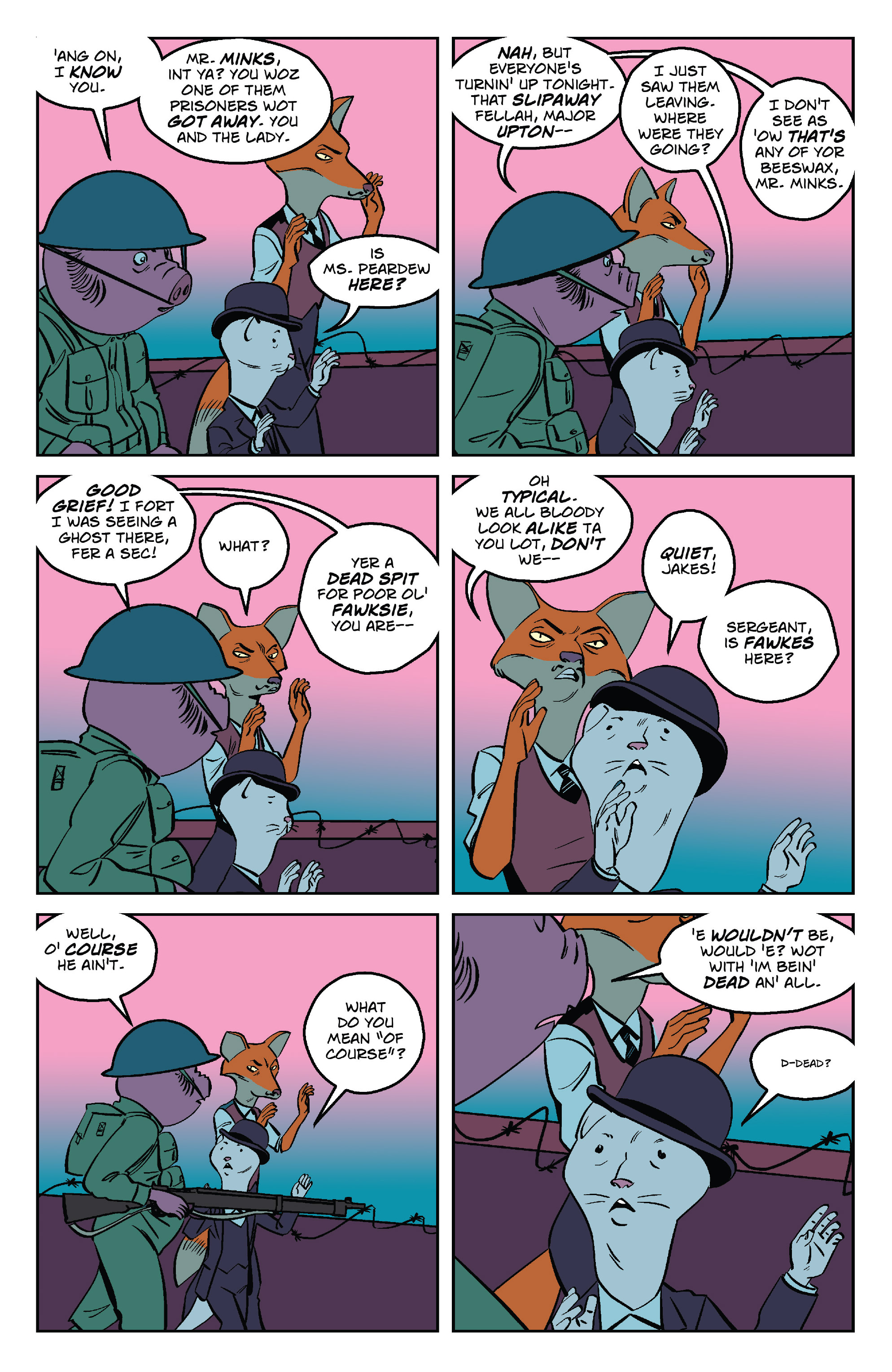 Read online Wild's End: Journey's End comic -  Issue # TPB (Part 1) - 87