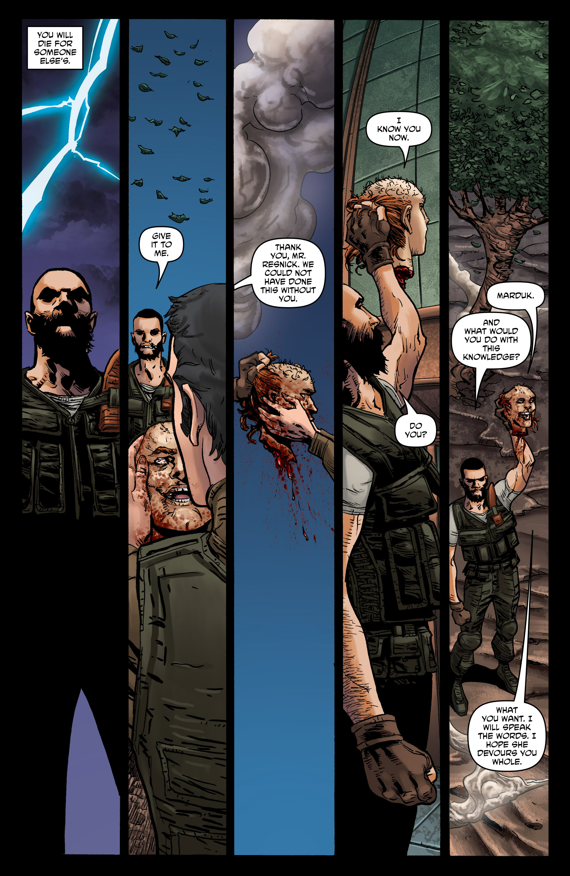 Read online Dark Gods comic -  Issue #5 - 19