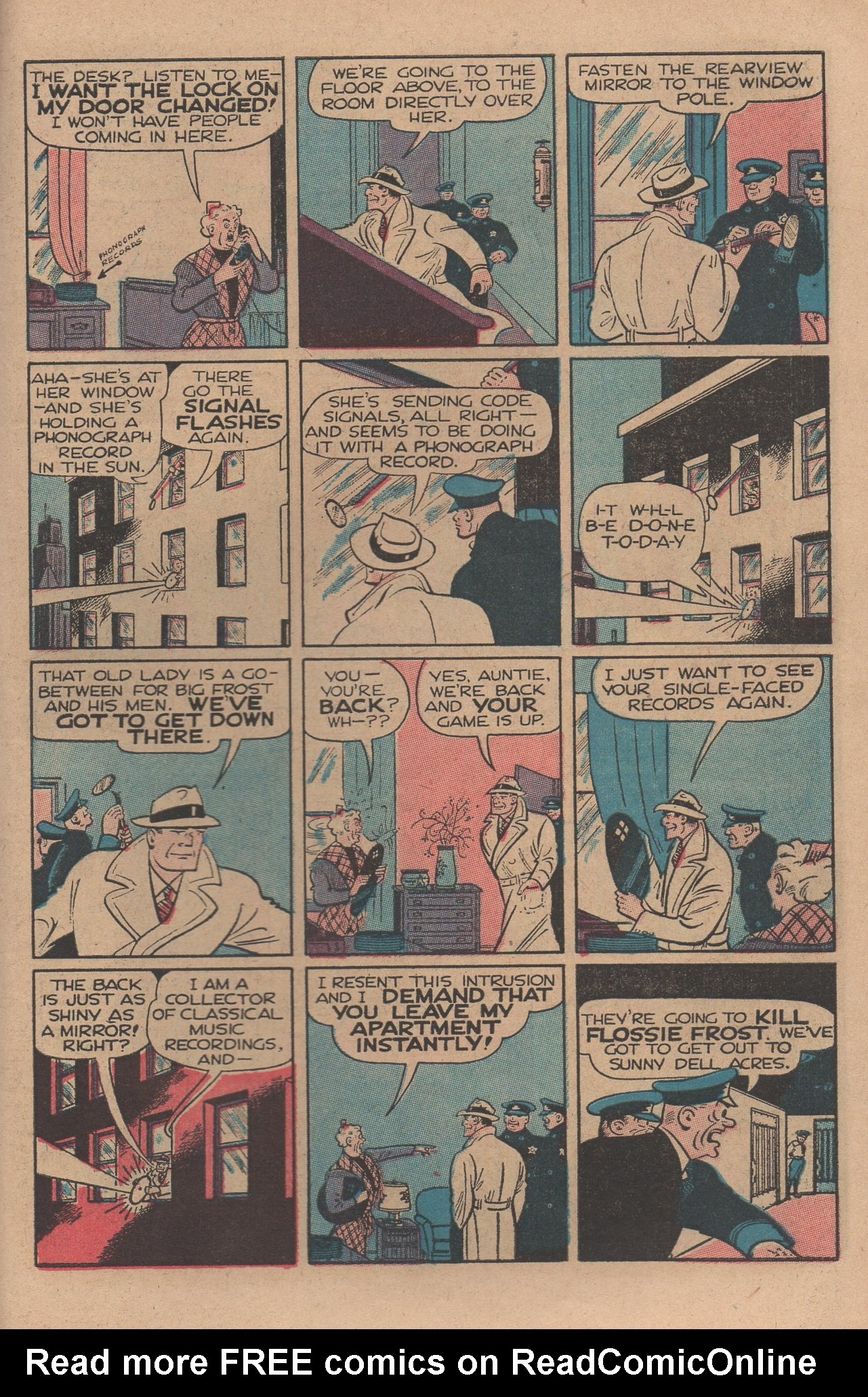 Read online Dick Tracy comic -  Issue #144 - 69