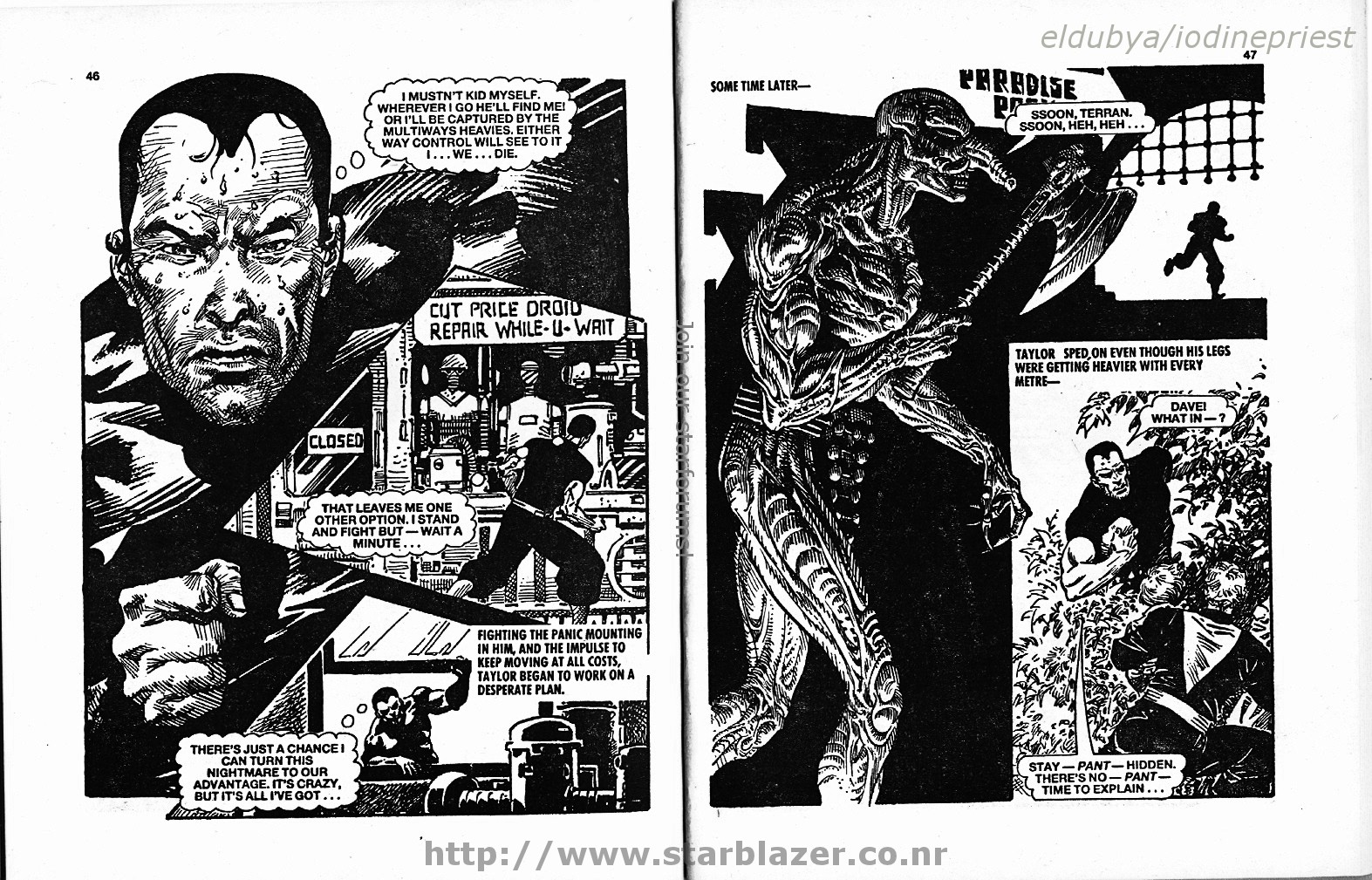 Read online Starblazer comic -  Issue #262 - 25