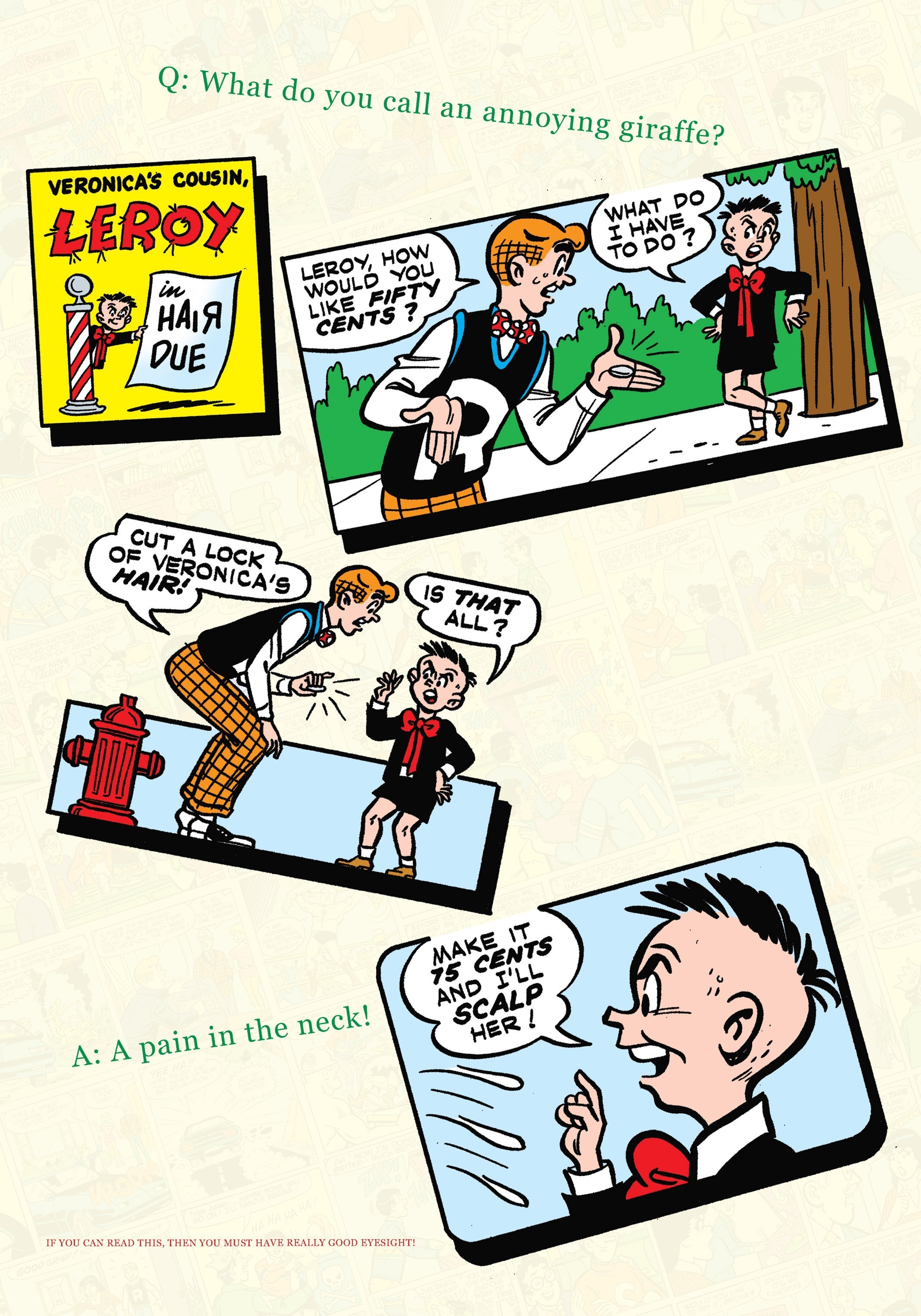 Read online Archie's Giant Kids' Joke Book comic -  Issue # TPB (Part 2) - 2