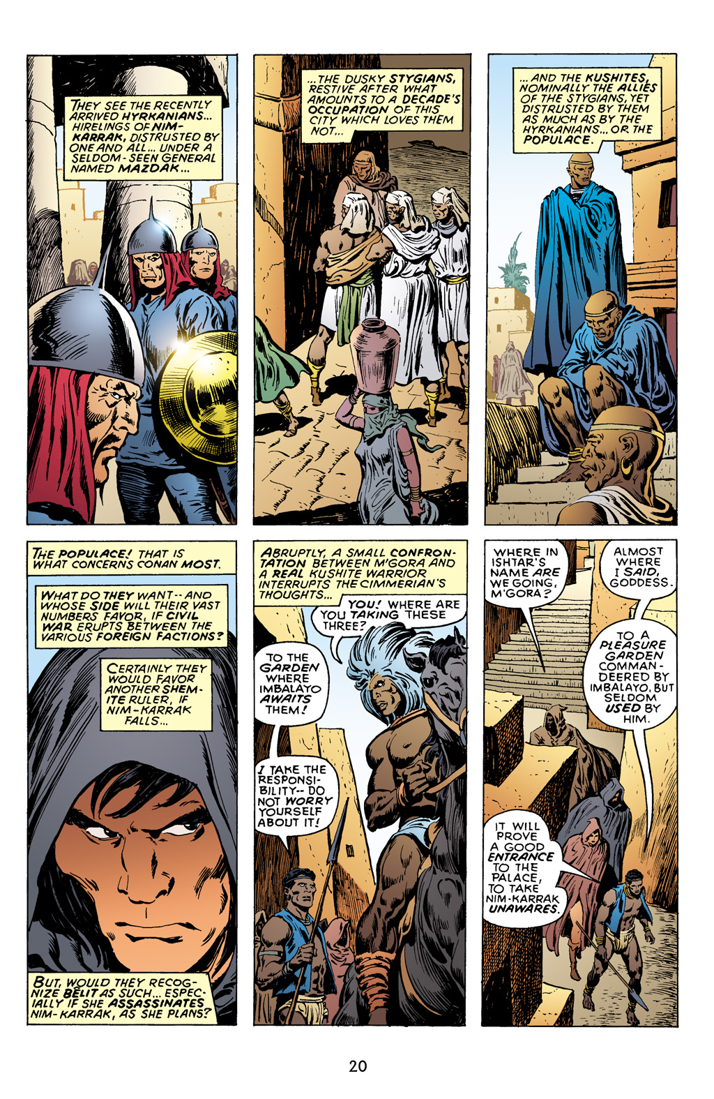 Read online The Chronicles of Conan comic -  Issue # TPB 12 (Part 1) - 21