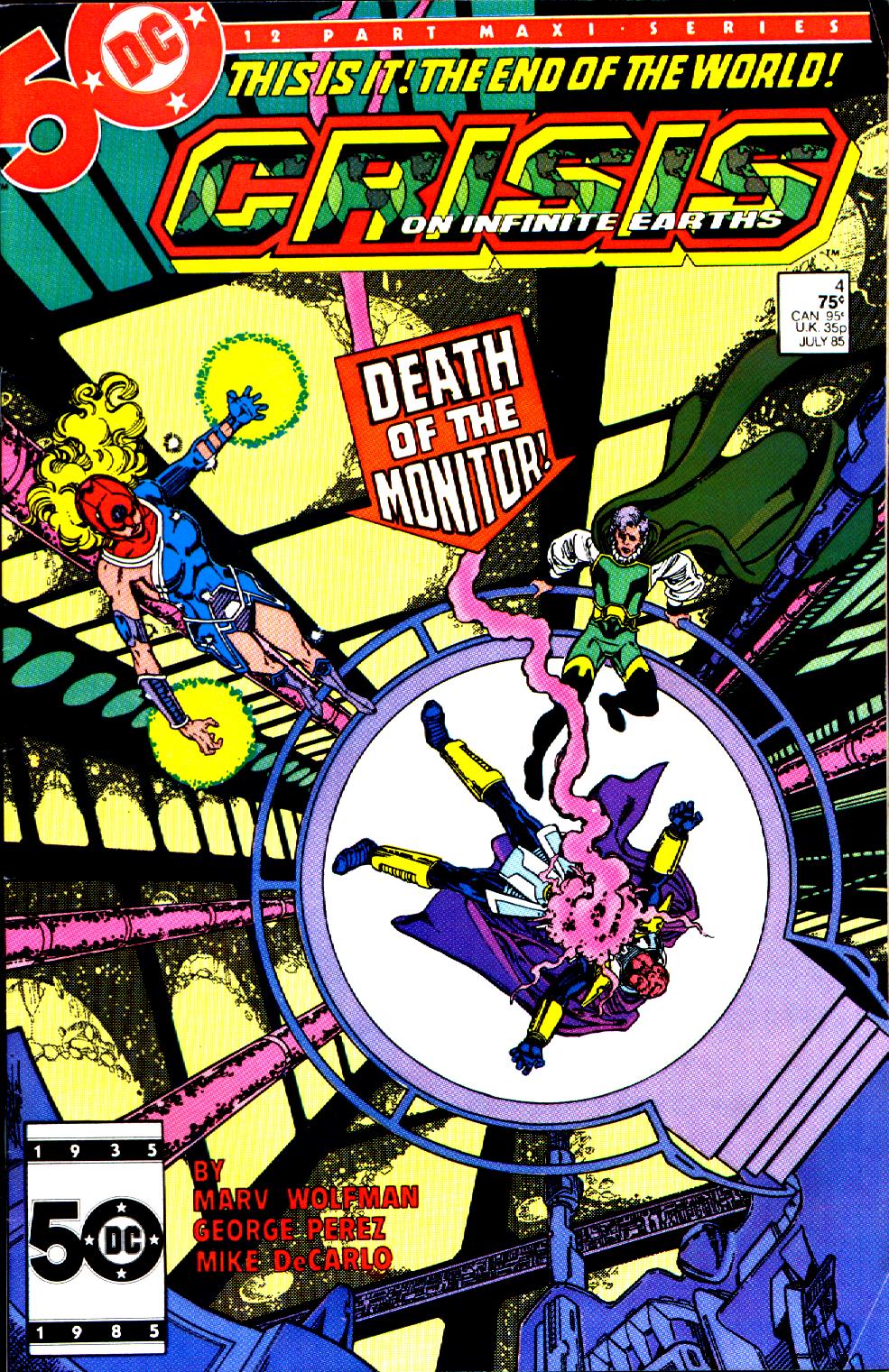 Read online Crisis on Infinite Earths (1985) comic -  Issue #4 - 1