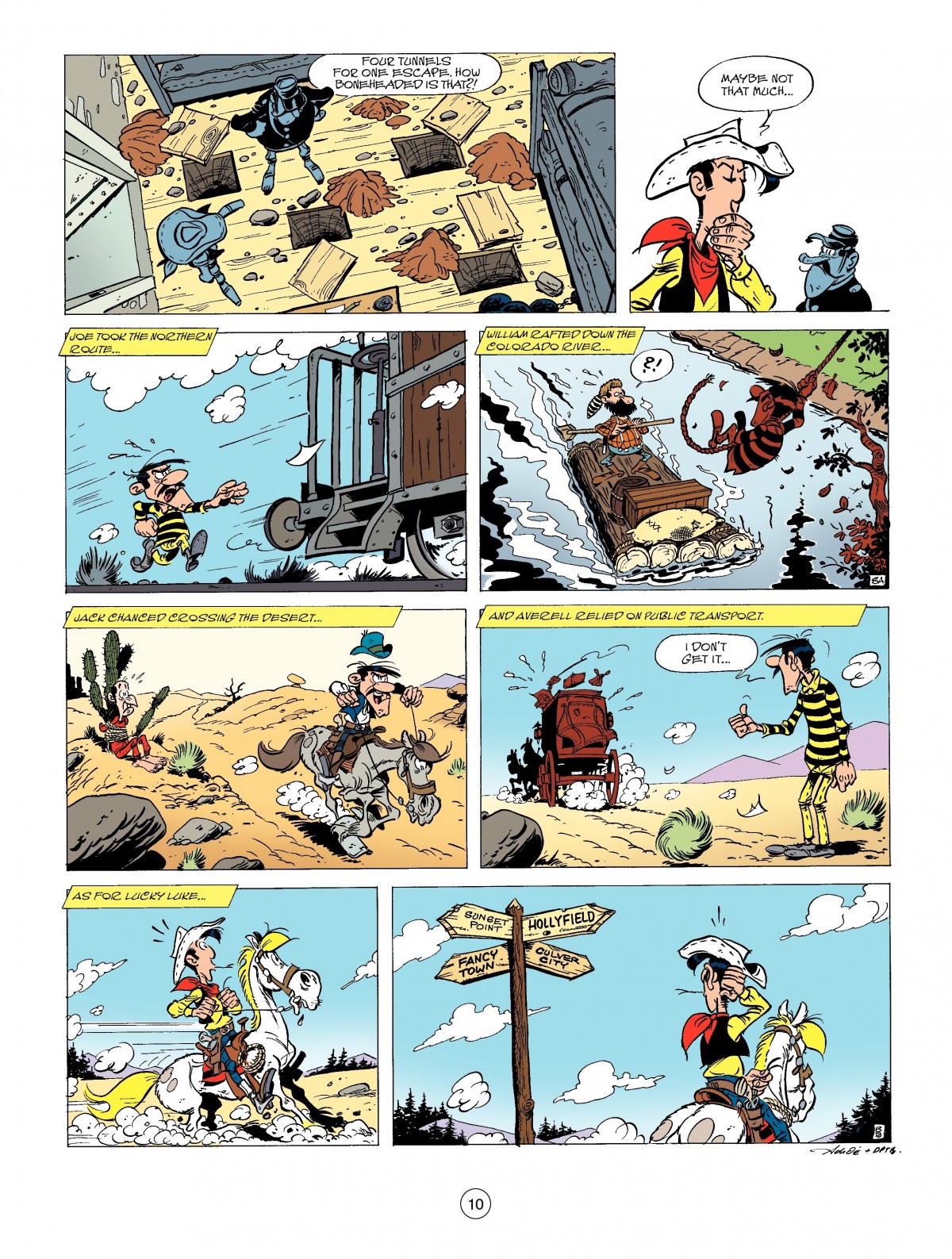 Read online A Lucky Luke Adventure comic -  Issue #42 - 10