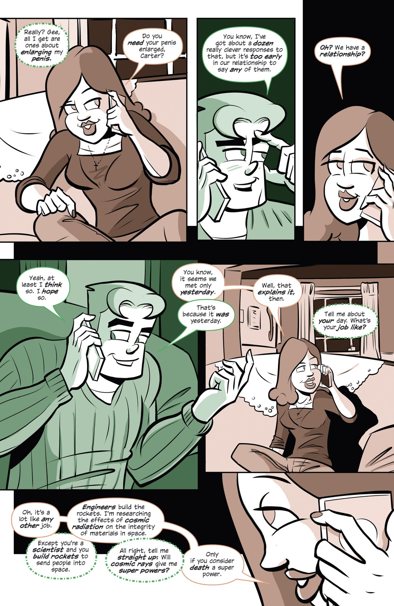 Read online Long Distance comic -  Issue #1 - 34