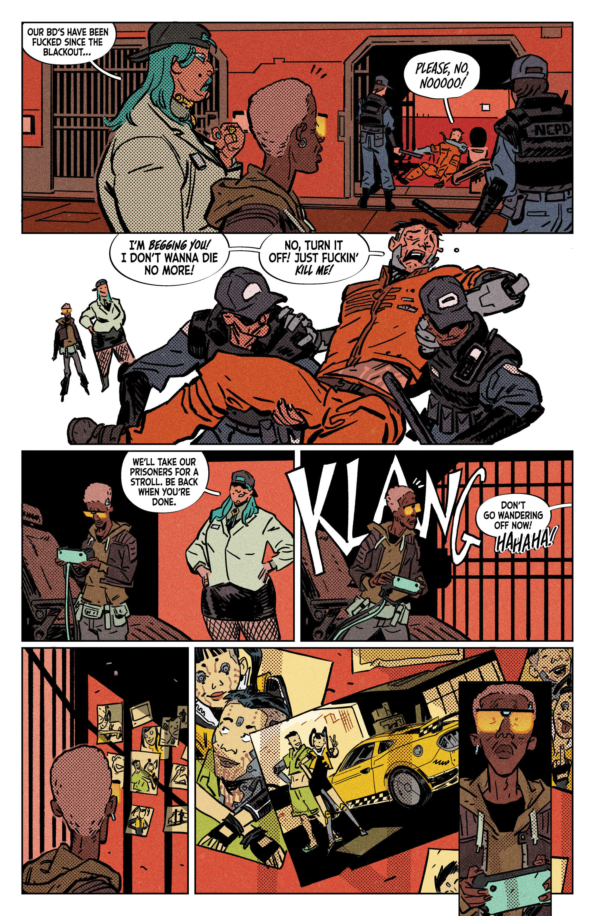 Read online Cyberpunk 2077: Blackout comic -  Issue #1 - 22