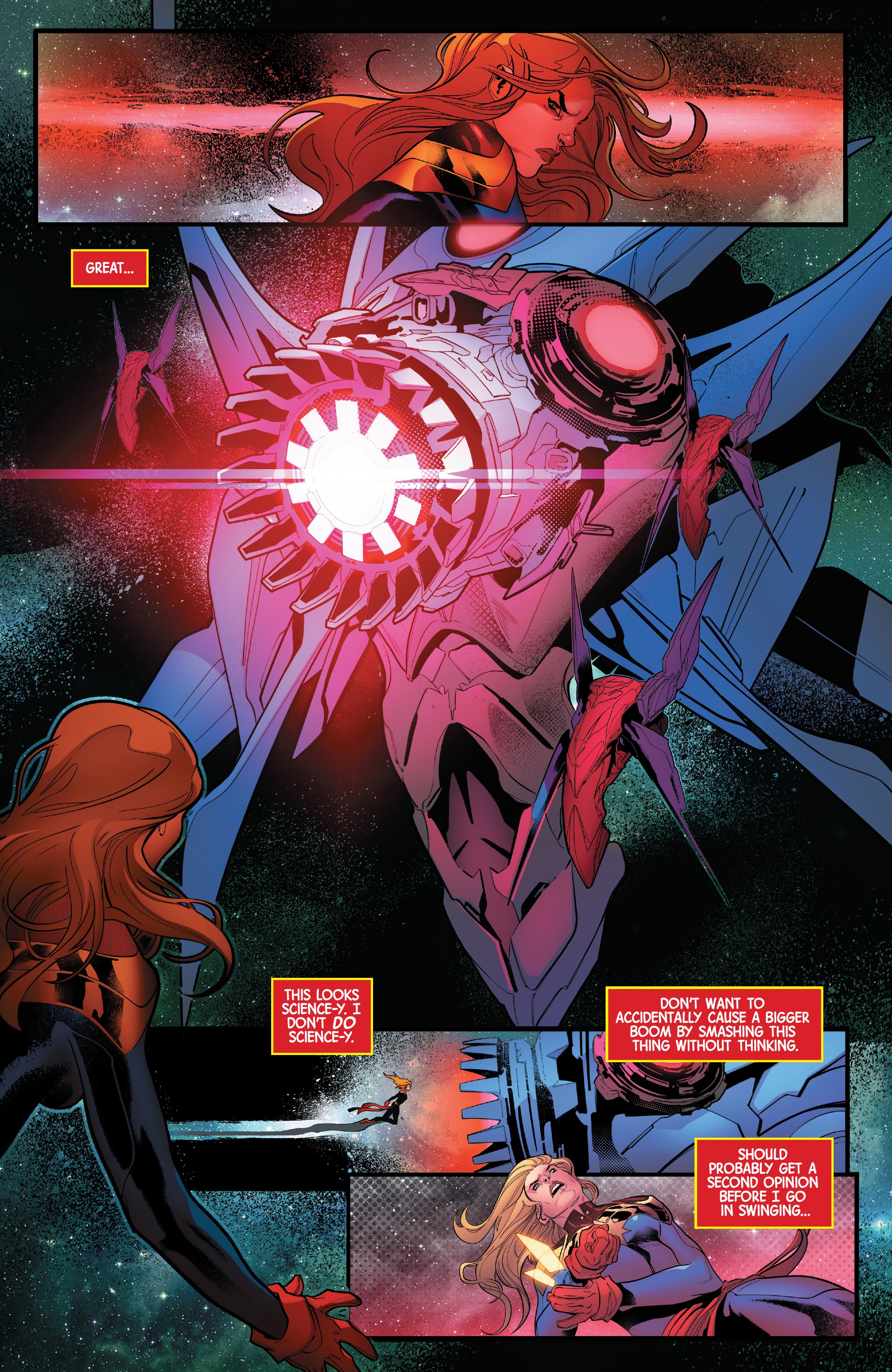 Read online Captain Marvel: Braver & Mightier comic -  Issue #1 - 14
