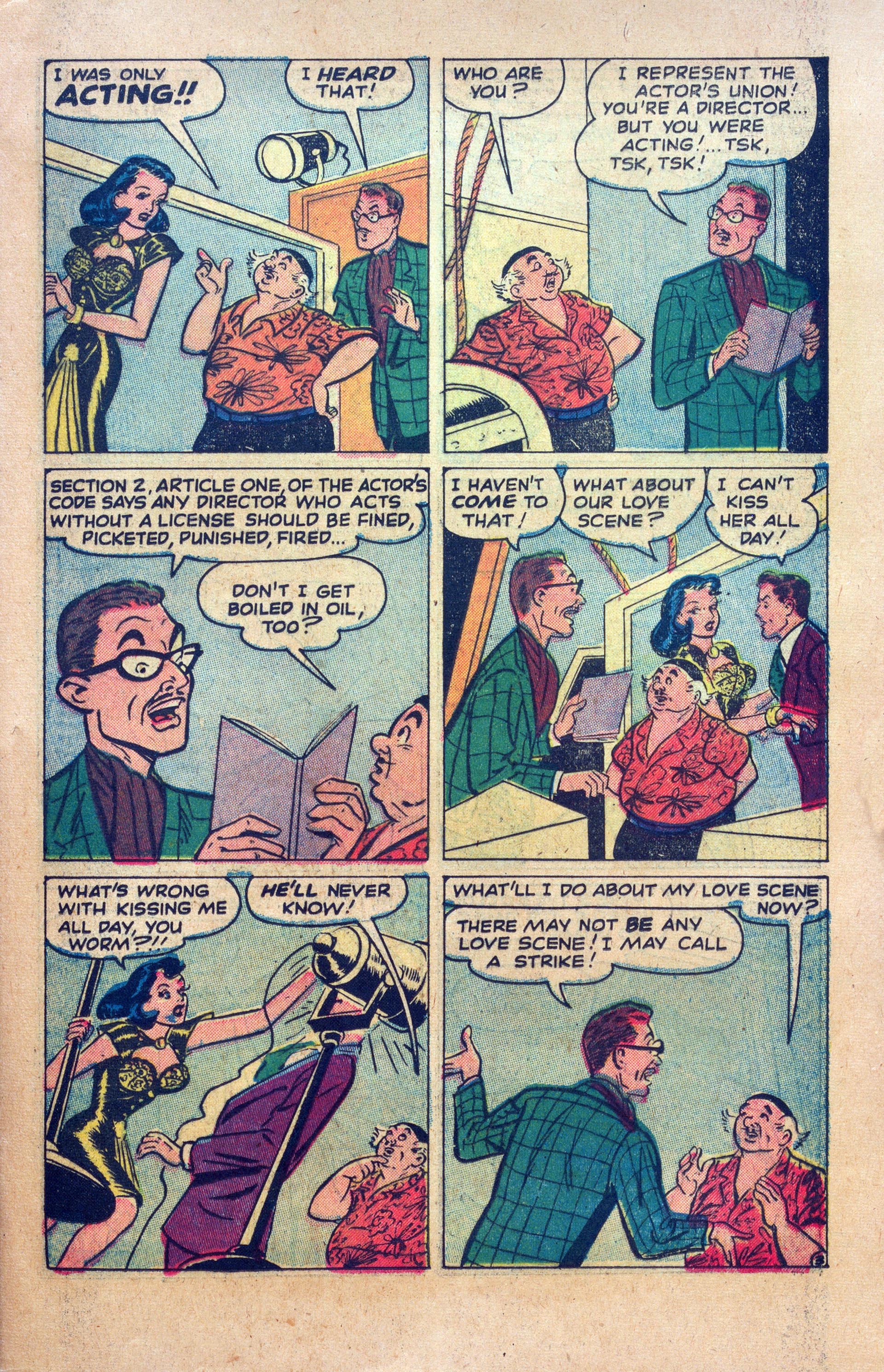 Read online Hedy Of Hollywood Comics comic -  Issue #50 - 23