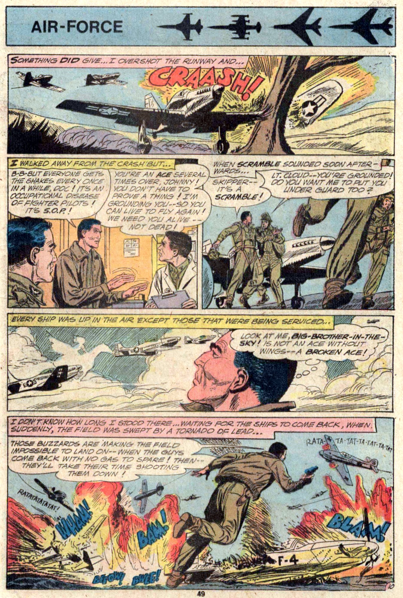 Read online Our Army at War (1952) comic -  Issue #242 - 50