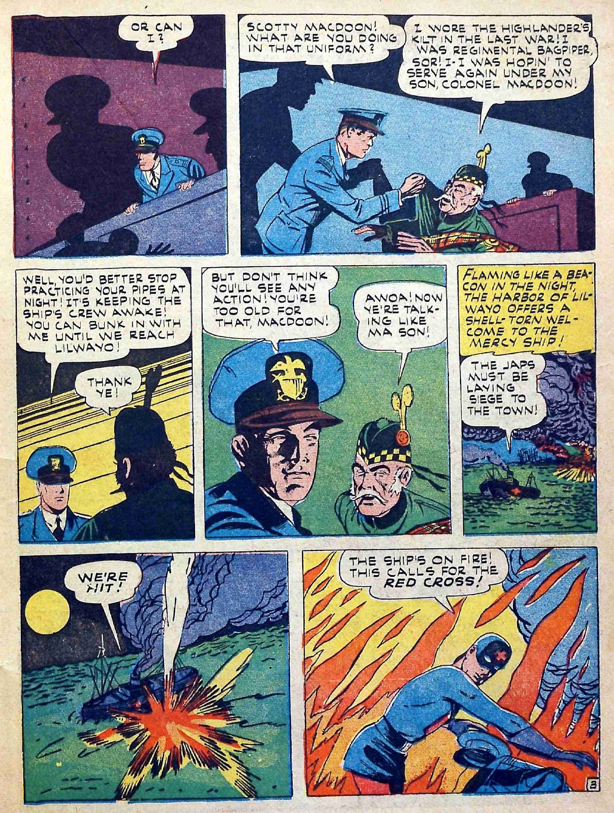 Captain Aero Comics issue 24 - Page 19