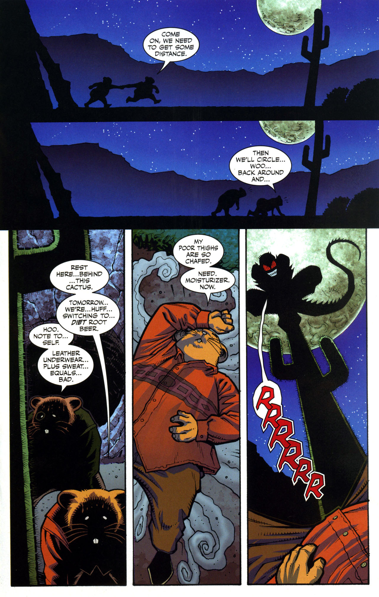 Read online Adolescent Radioactive Black Belt Hamsters (2008) comic -  Issue #3 - 13