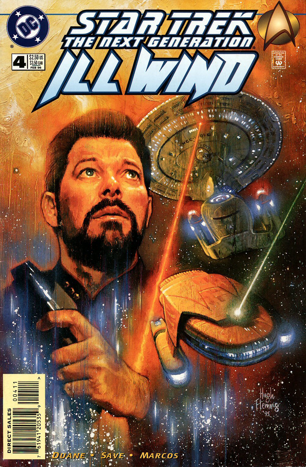 Read online Star Trek: The Next Generation - Ill Wind comic -  Issue #4 - 1