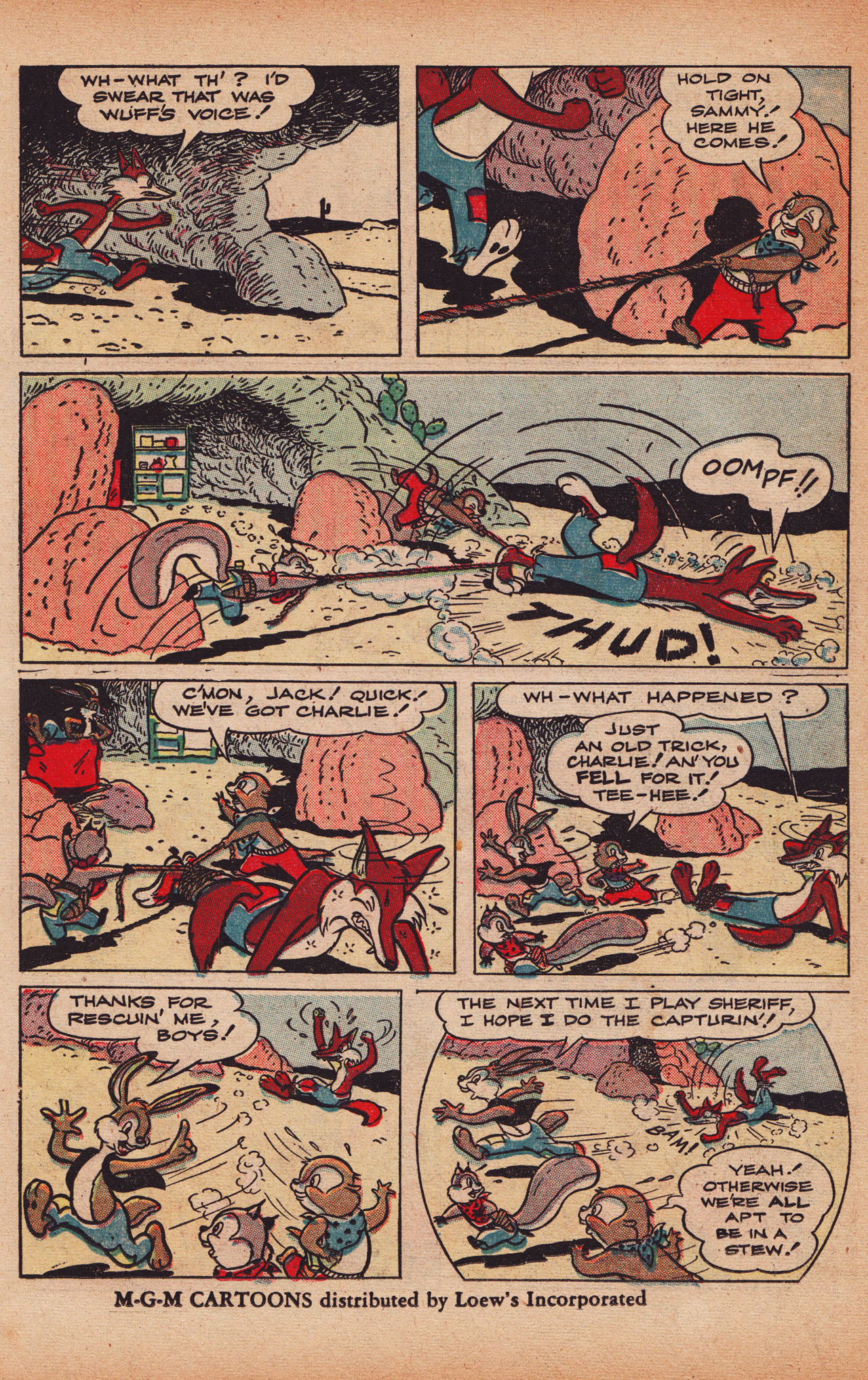 Read online Tom & Jerry Comics comic -  Issue #68 - 37