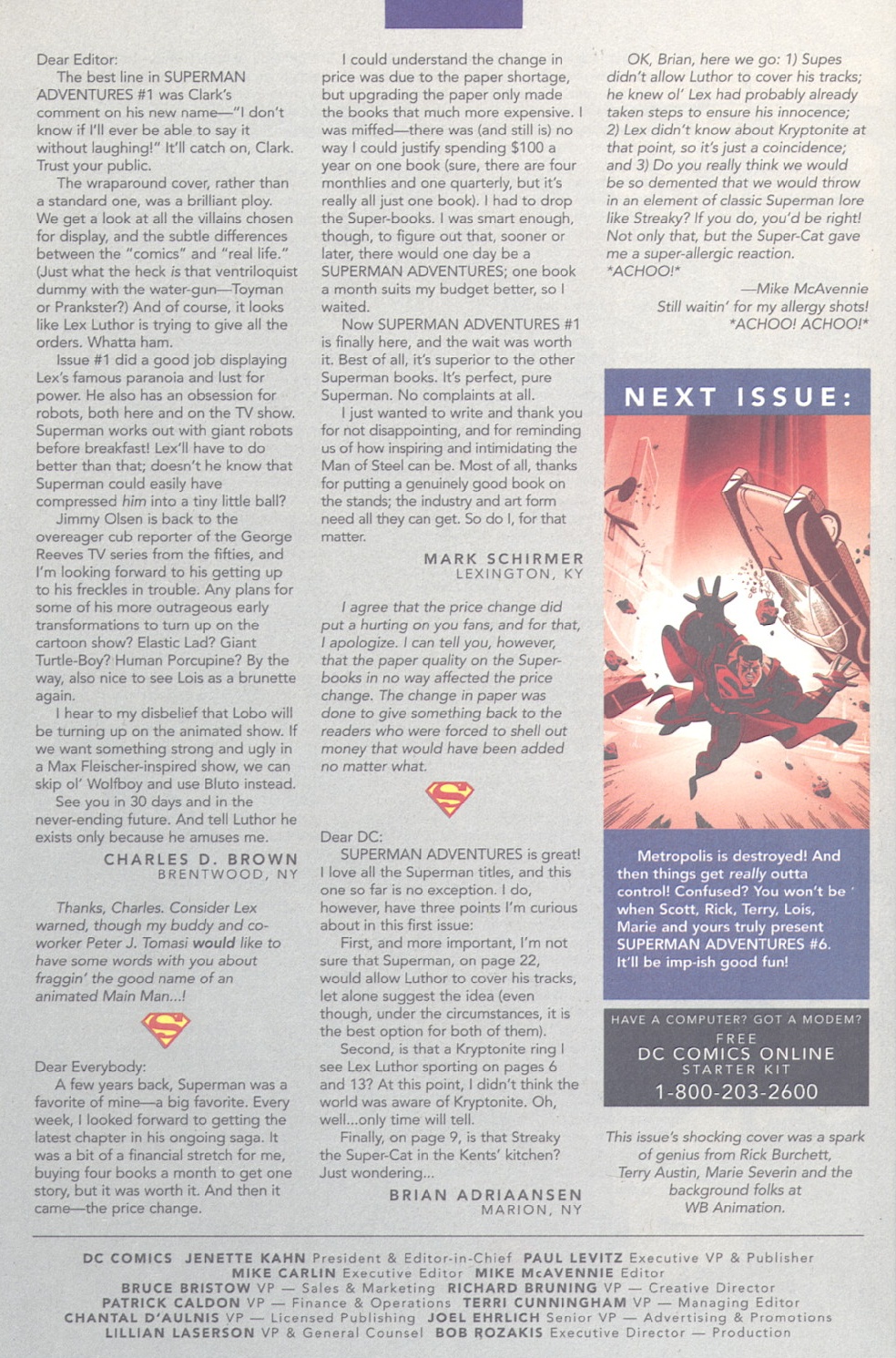 Read online Superman Adventures comic -  Issue #5 - 25