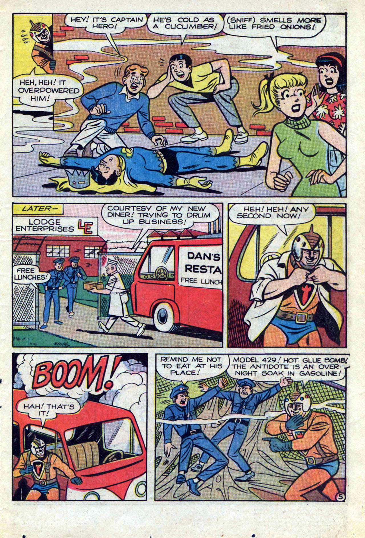 Read online Jughead As Captain Hero comic -  Issue #7 - 23